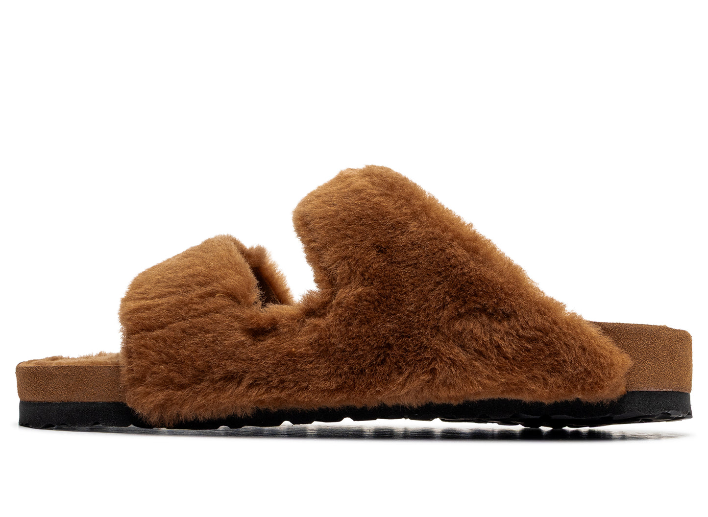 Birkenstock Arizona SK1 1774 Shearling Caramel LAF - view 3