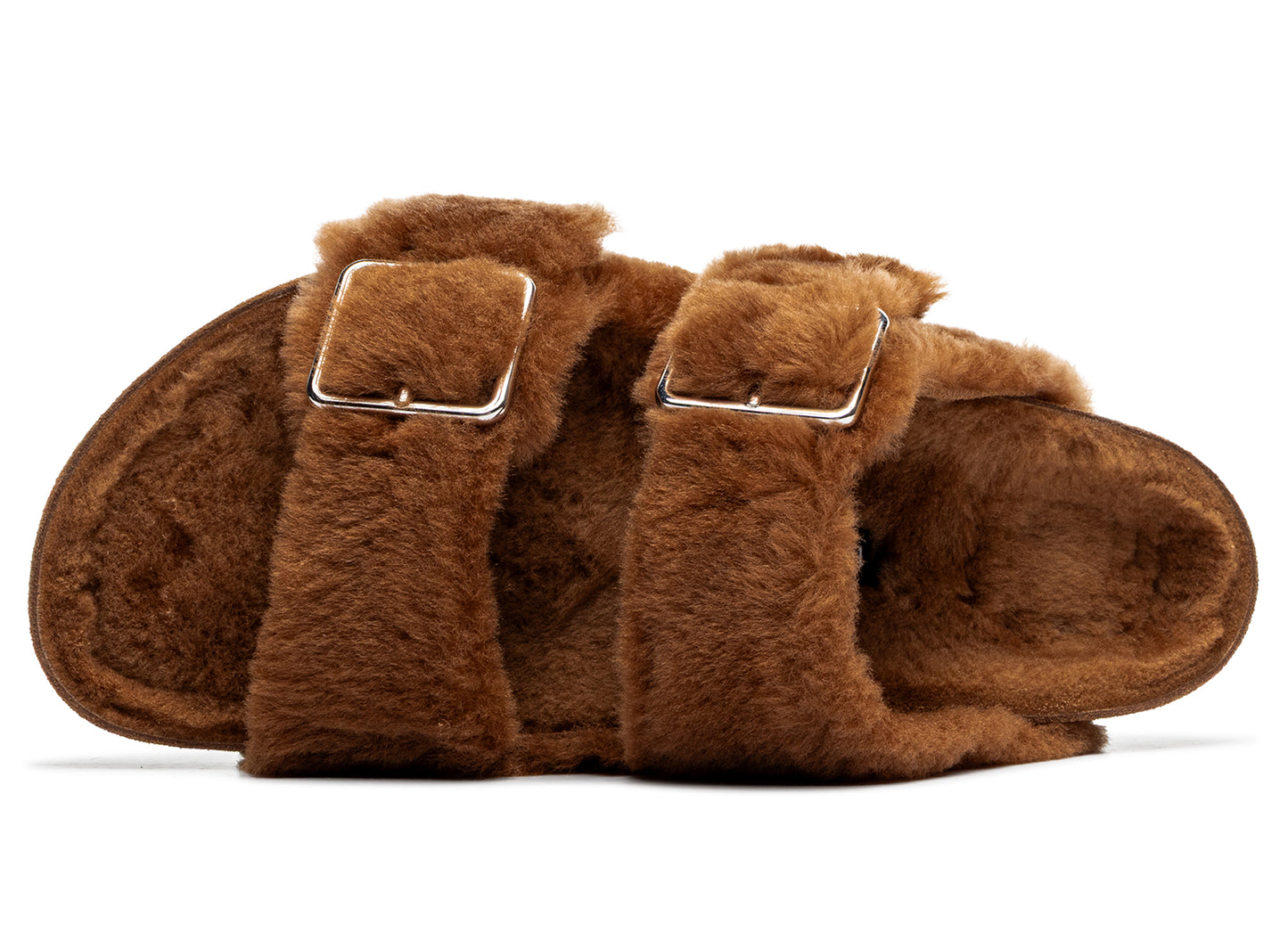 Birkenstock Arizona SK1 1774 Shearling Caramel LAF - view 4