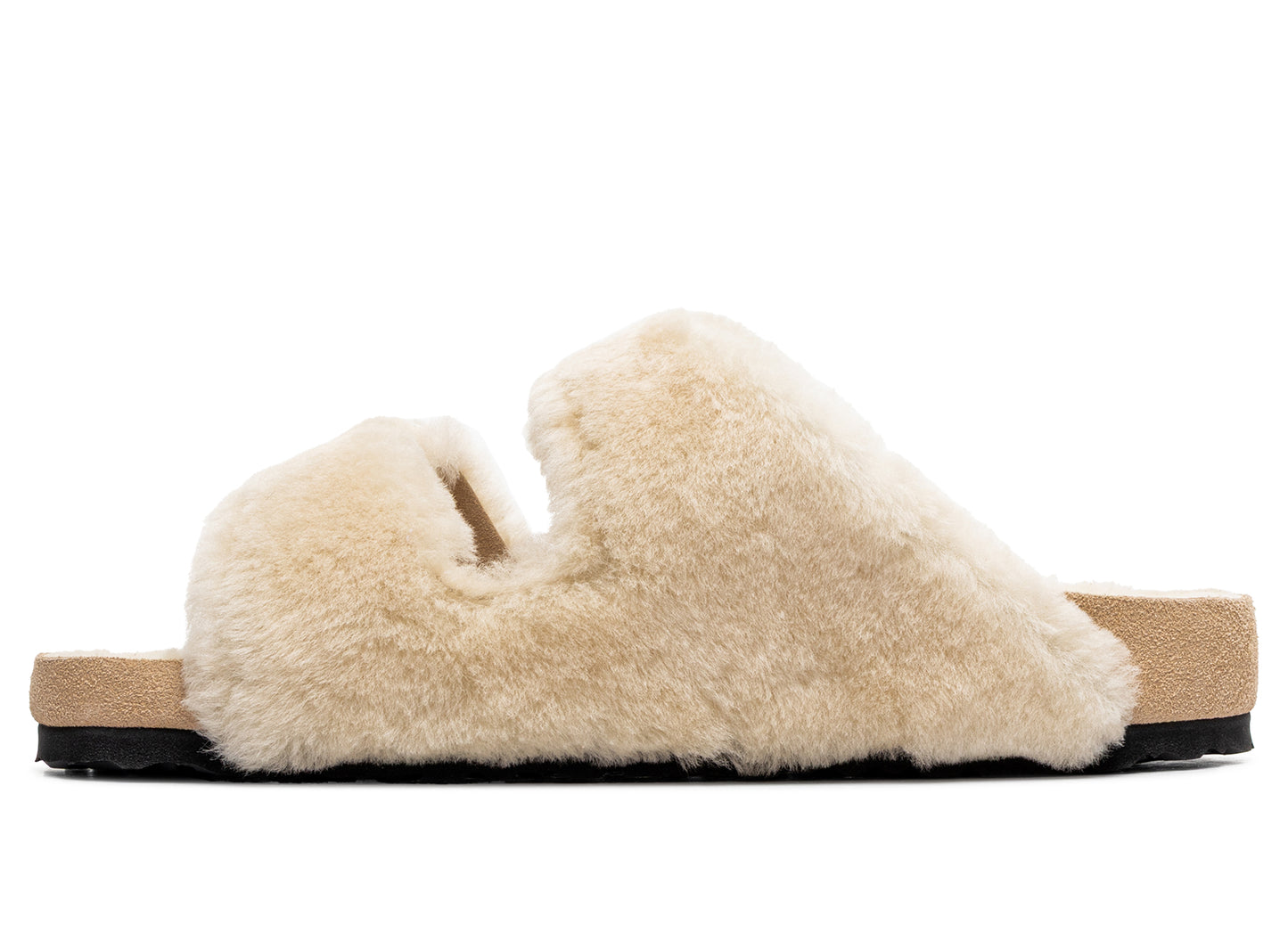 Birkenstock Arizona SK1 1774 Shearling Cream LAF - view 3