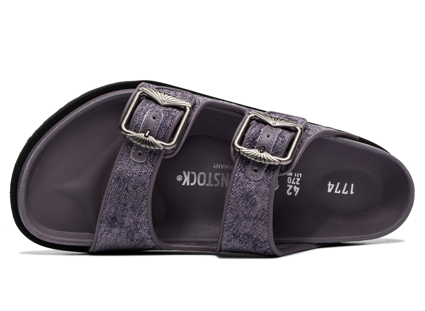 Birkenstock Arizona TEX Aged Velvet Lavender 1774 - view 4