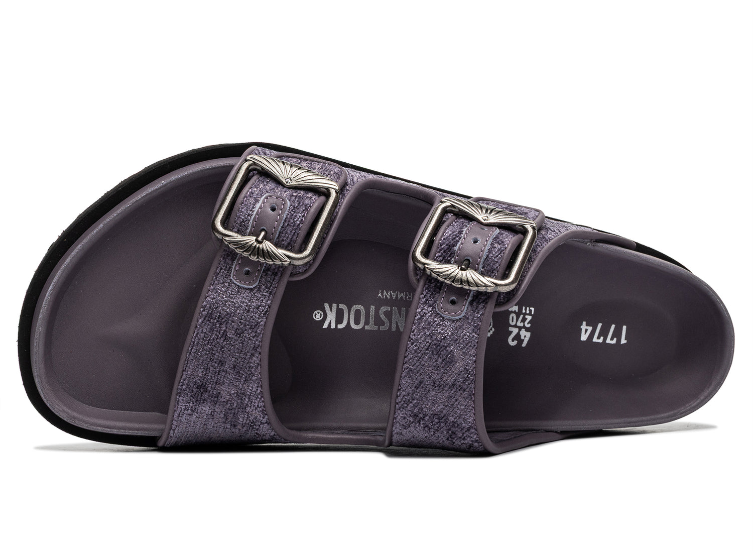 Birkenstock Arizona TEX Aged Velvet Lavender 1774 - view 4