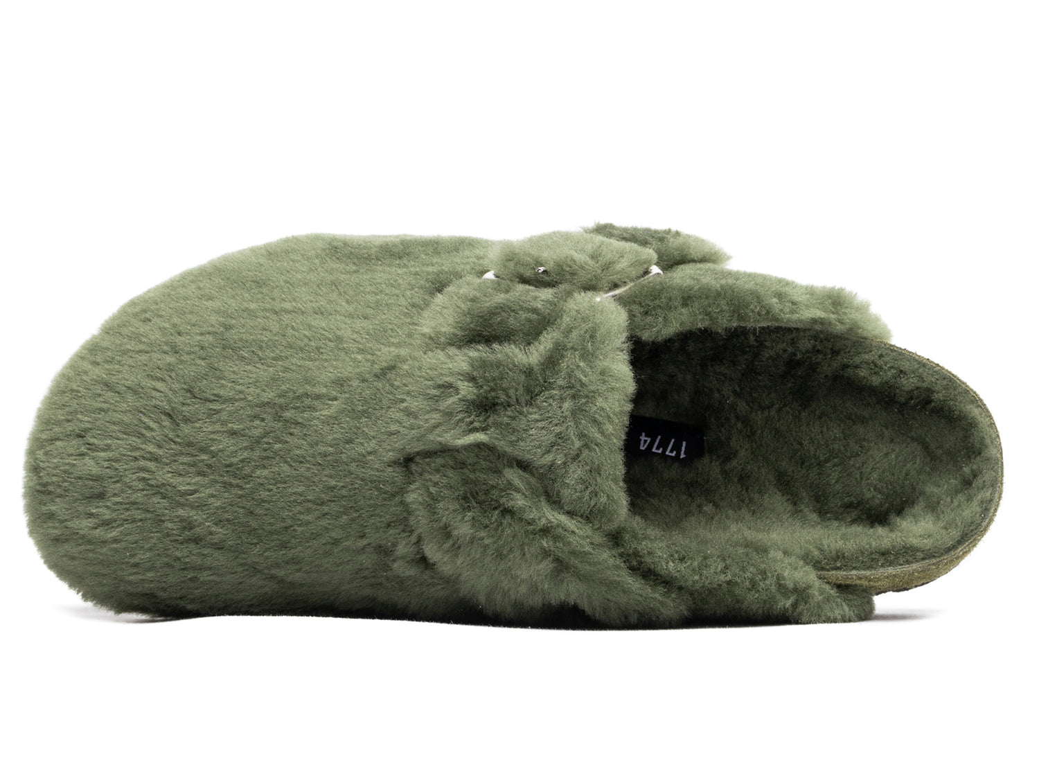Birkenstock Boston 1774 in Shearling Green - view 2