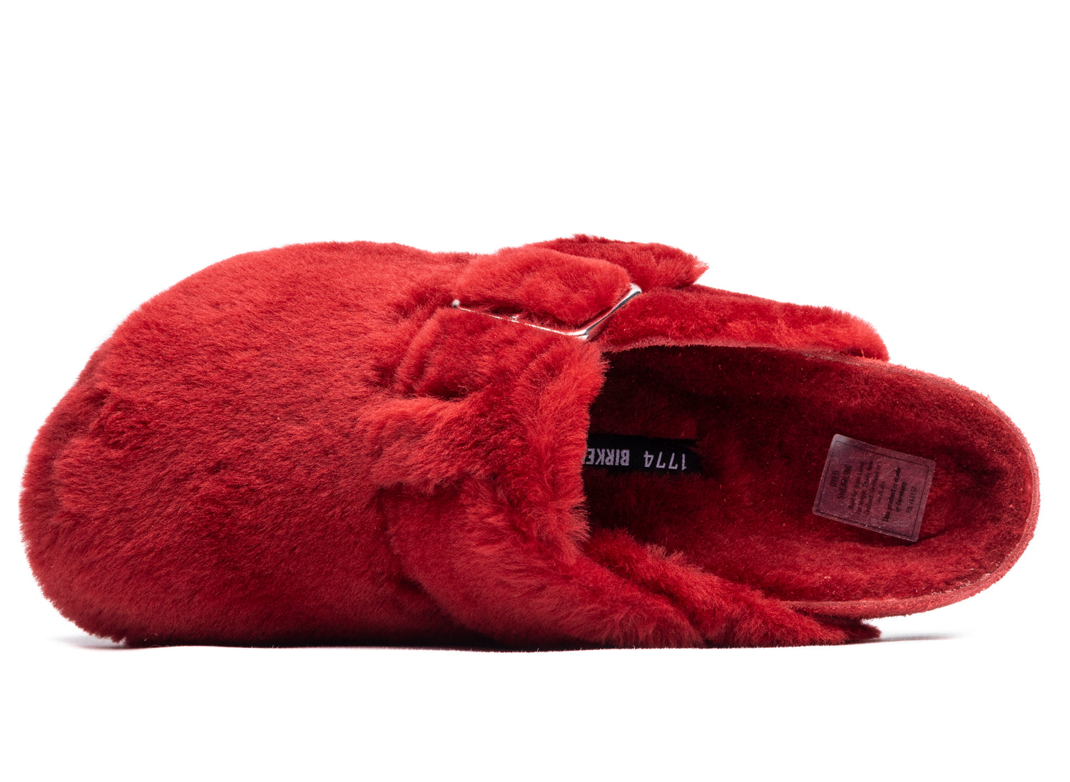 Birkenstock Boston 1774 in Shearling Red - view 2