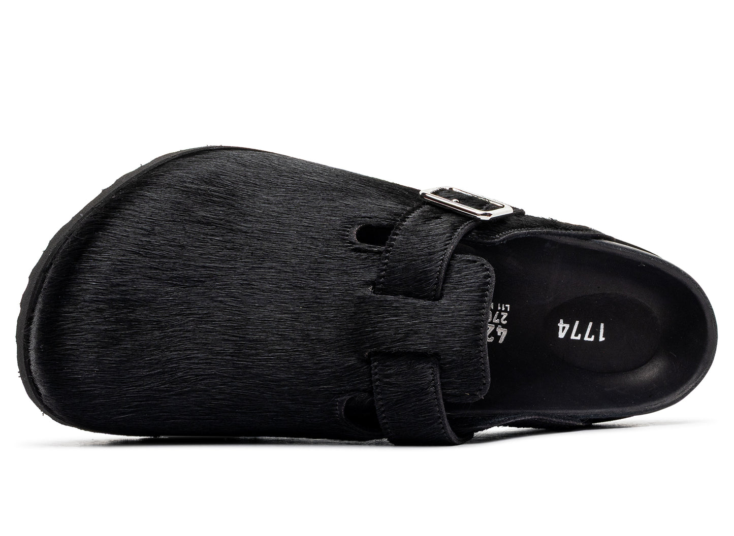 Birkenstock Boston FUR Black EXQ 1774 - view 4