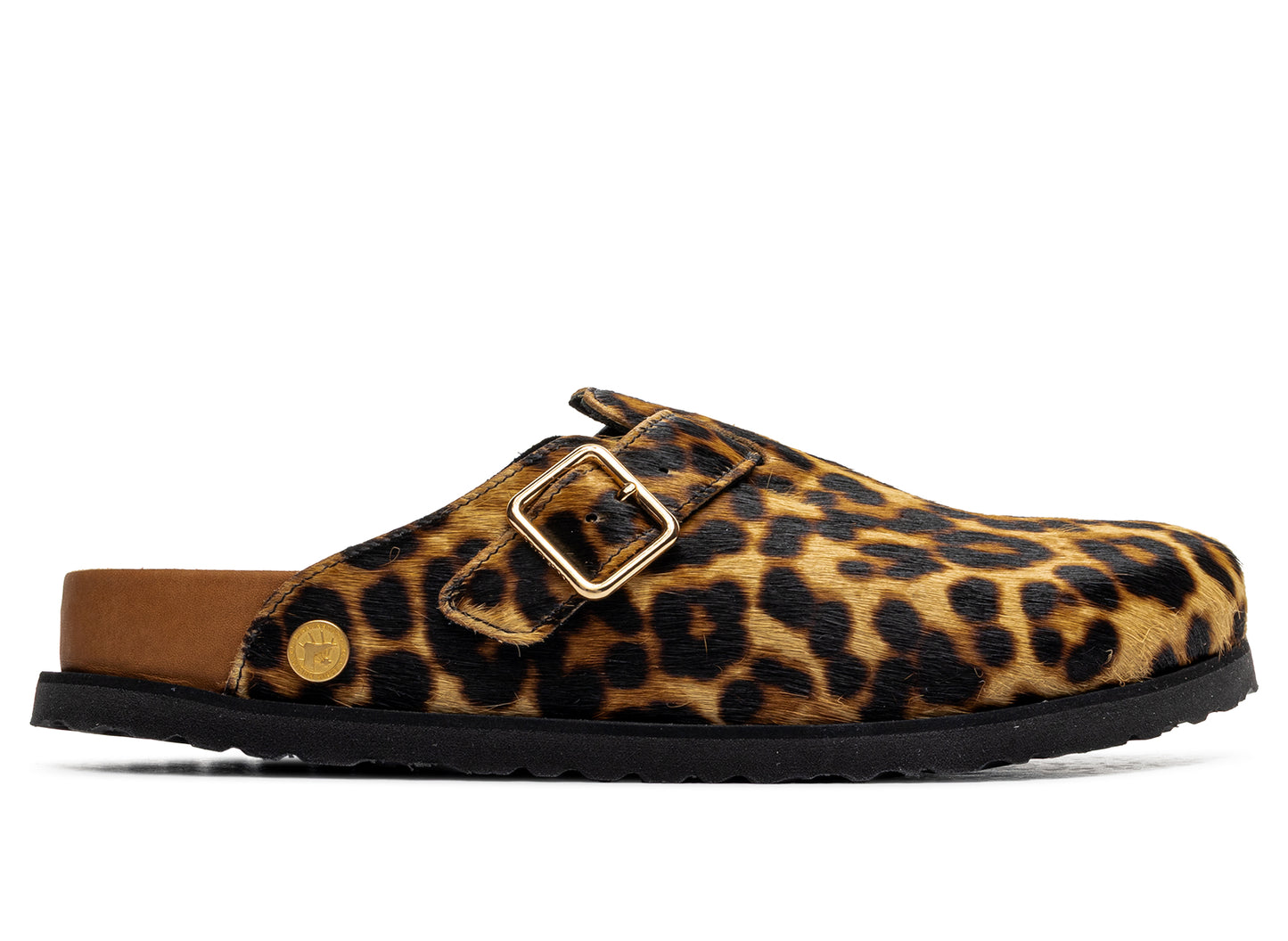 Birkenstock Boston FUR Leopard EXQ 1774 | Oneness Boutique