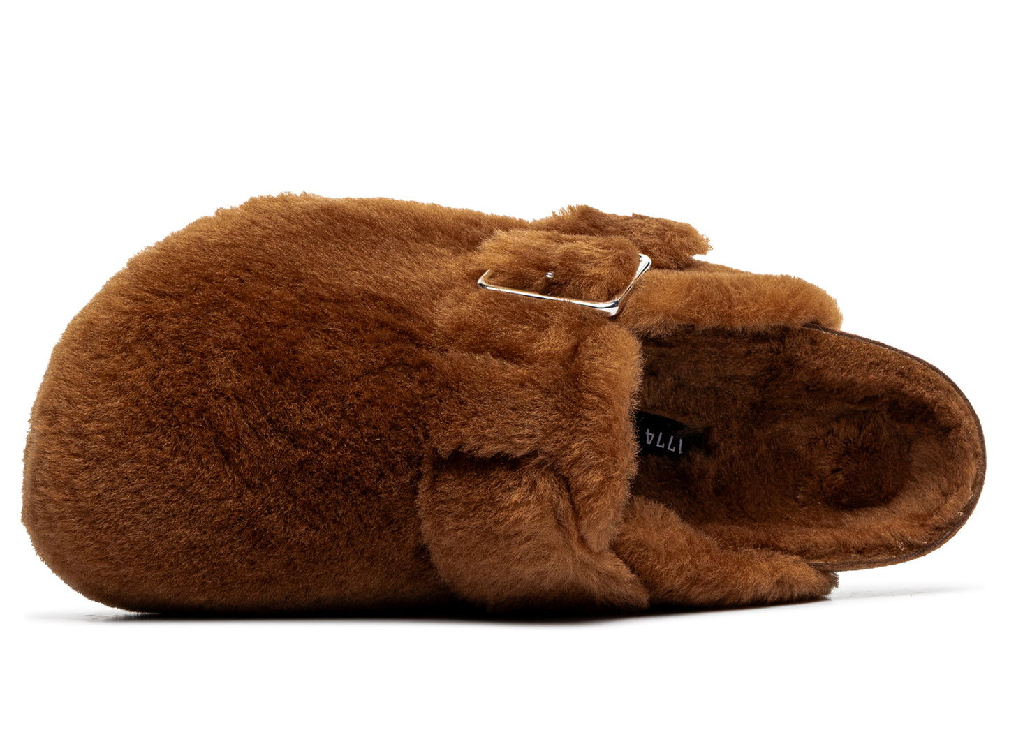 Birkenstock Boston SK1 1774 Shearling Caramel LAF - view 4