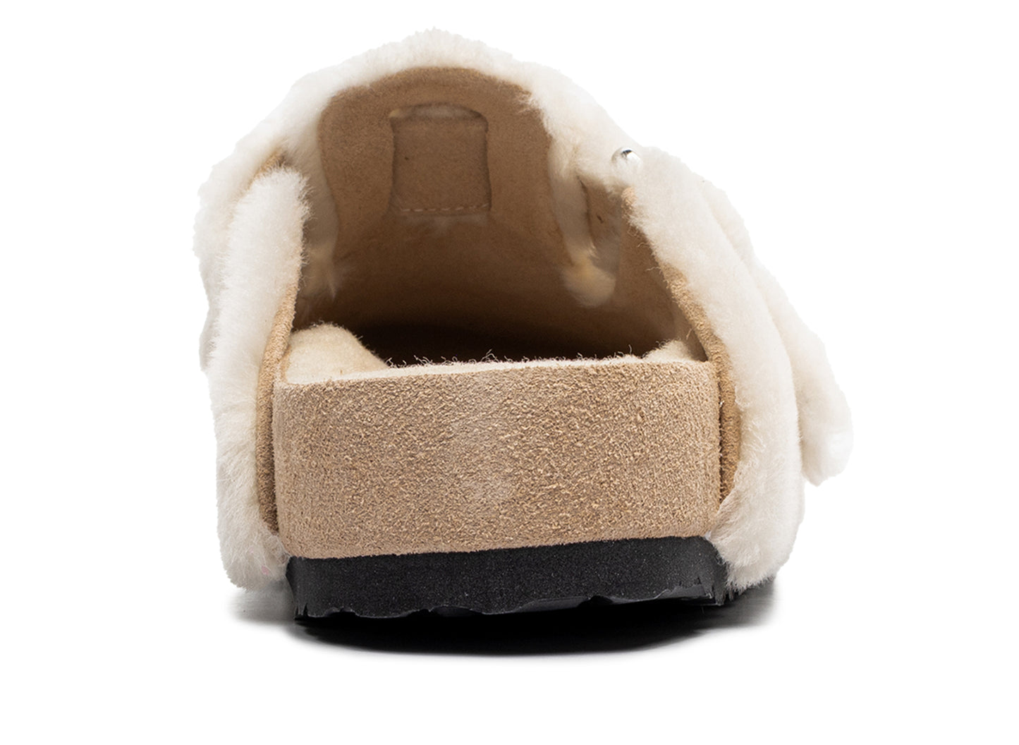 Birkenstock Boston SK1 1774 Shearling Cream LAF - view 2