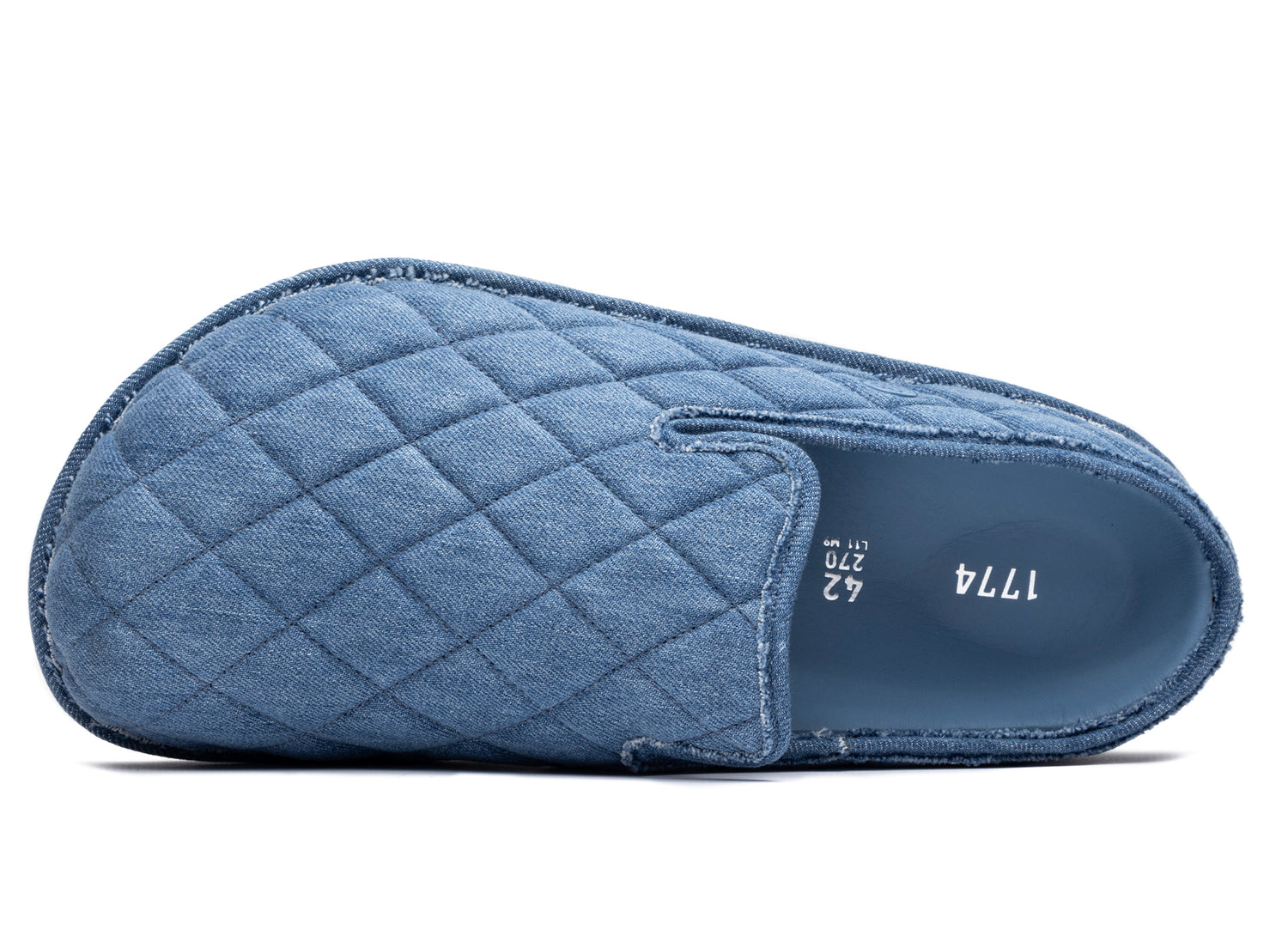Birkenstock Davos Stone Washed Denim 1774 'Faded Denim' - view 3