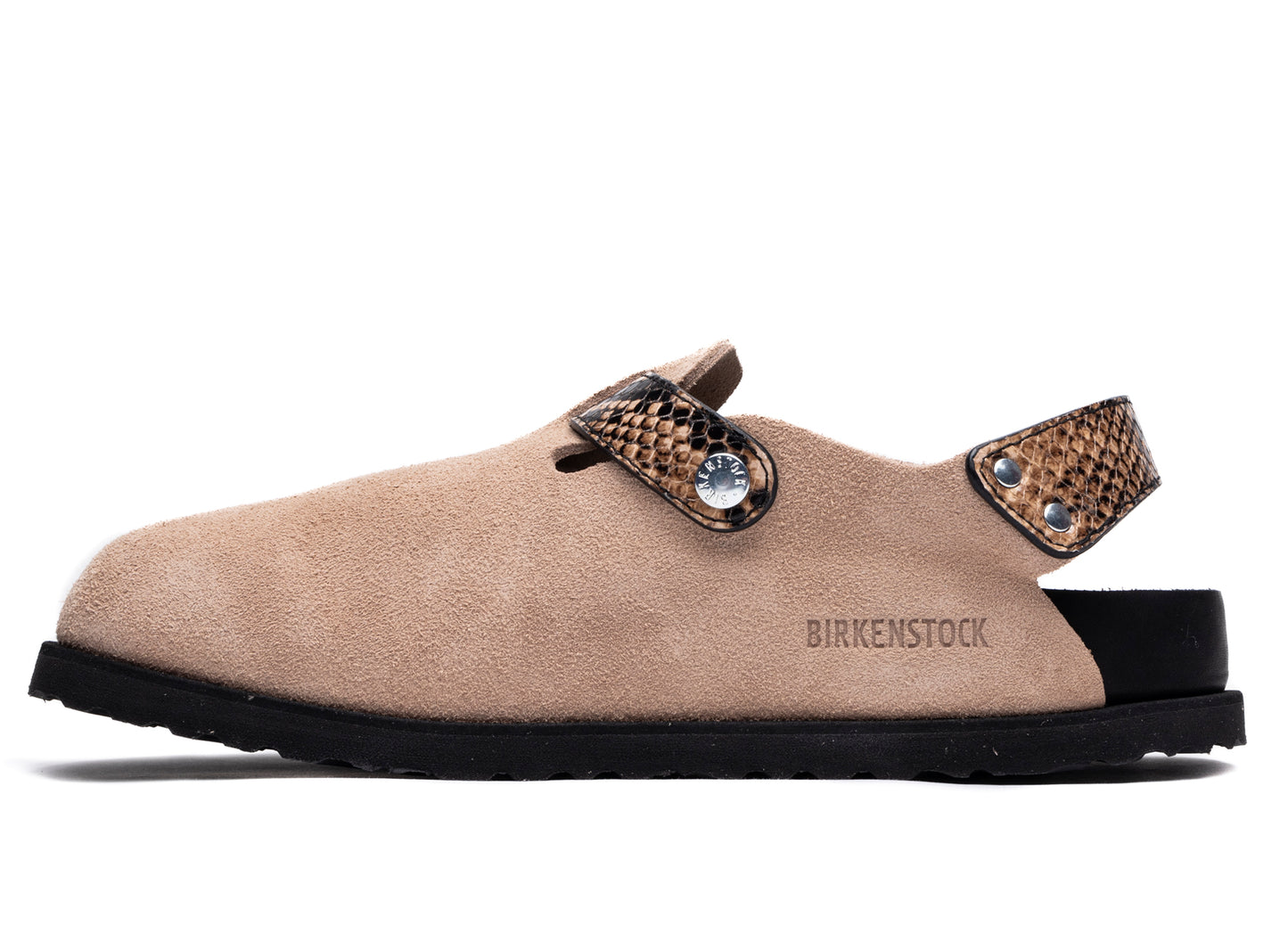 Birkenstock Tokio II Lined 1774 in Natural Snake Brown - view 2