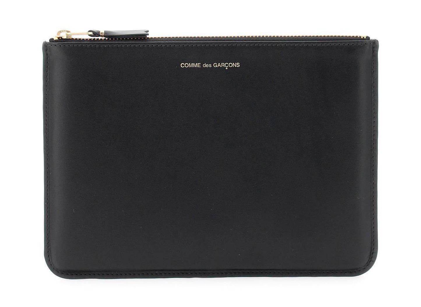 Comme des Garçon Checkered Interior Zip Wallet