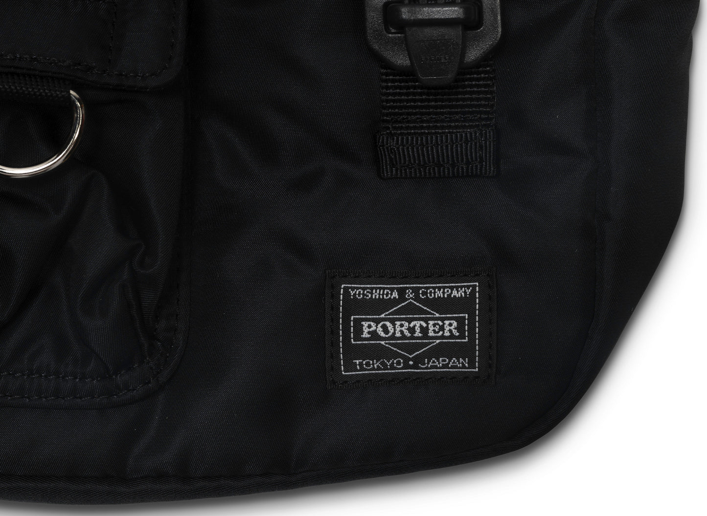 Comme des Garçon HOMME Porter Nylon Cross Body Bag - view 2