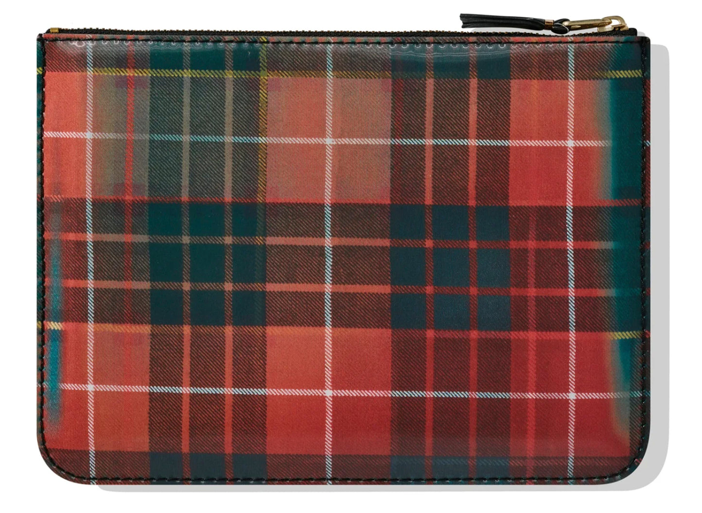 Comme des Garçon Lenticular Tartan SA5100 Wallet 'Red/Green' - view 2