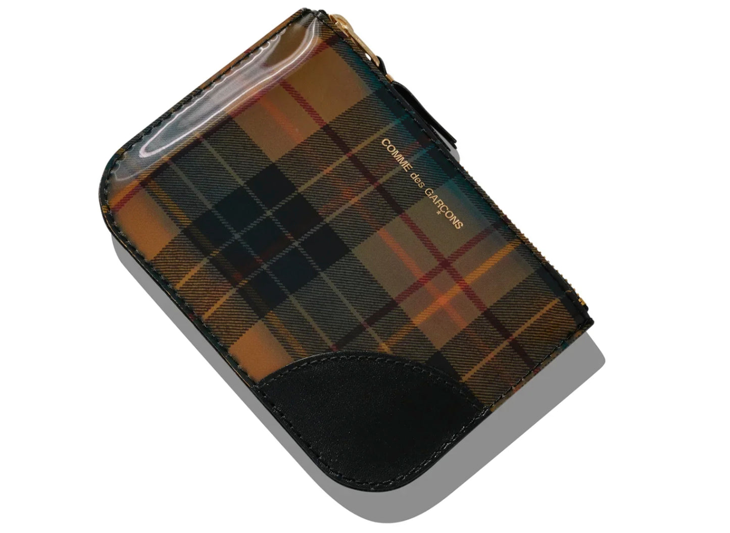 Comme des Garçon Lenticular Tartan SA8100 Wallet 'Yellow/Green' - view 3