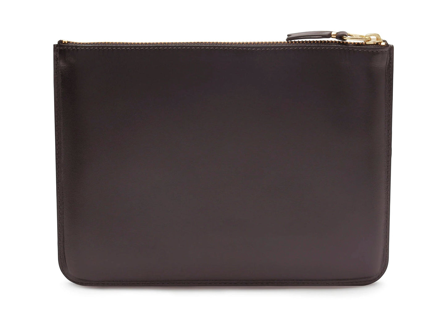 Comme des Garçon Outside Pocket Zip Pouch in Brown - view 2