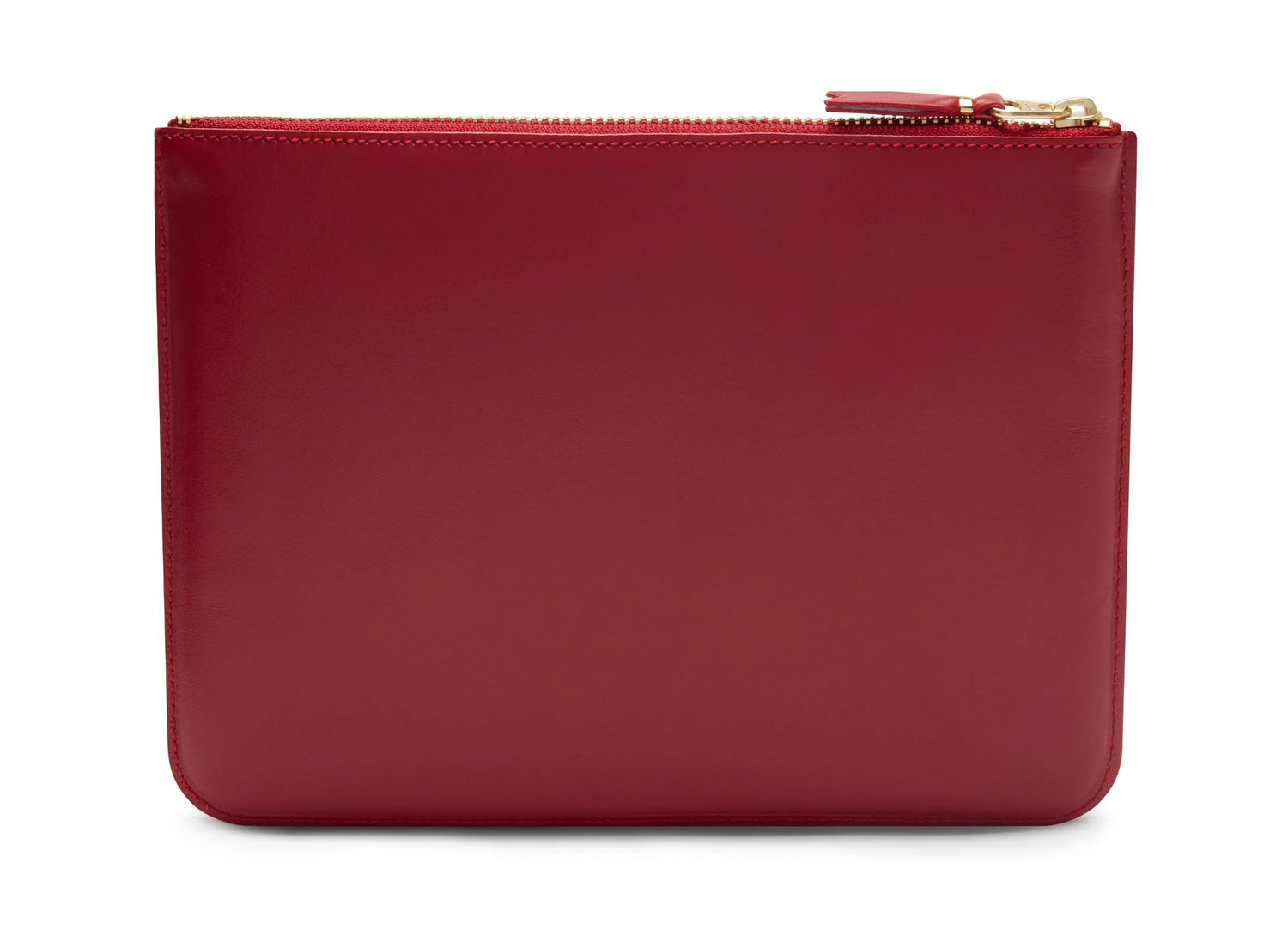 Comme des Garçon Outside Pocket Zip Pouch in Red - view 3