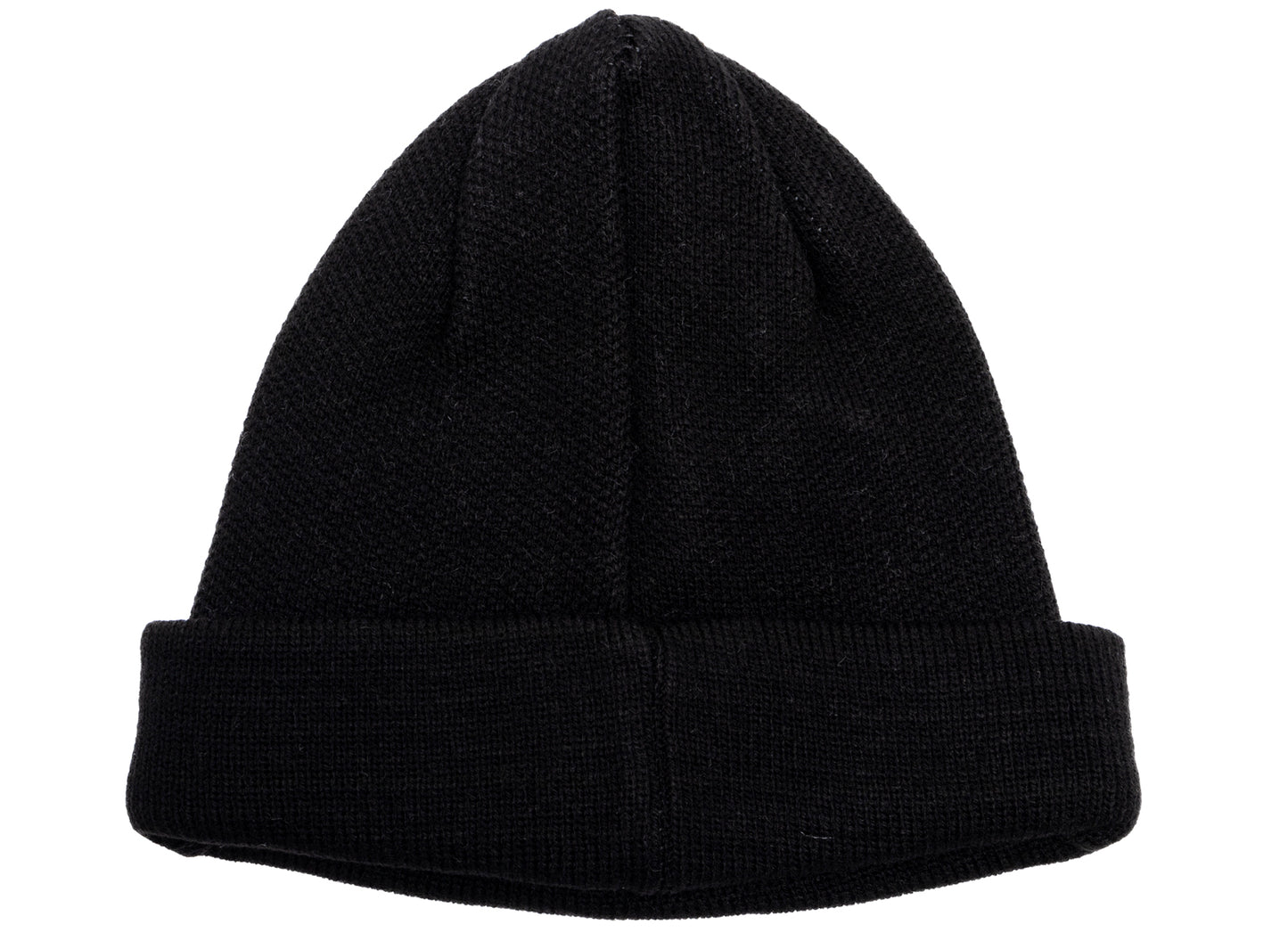 Comme des Garçon SHIRT Live Free Jacquard Beanie in Black - view 2