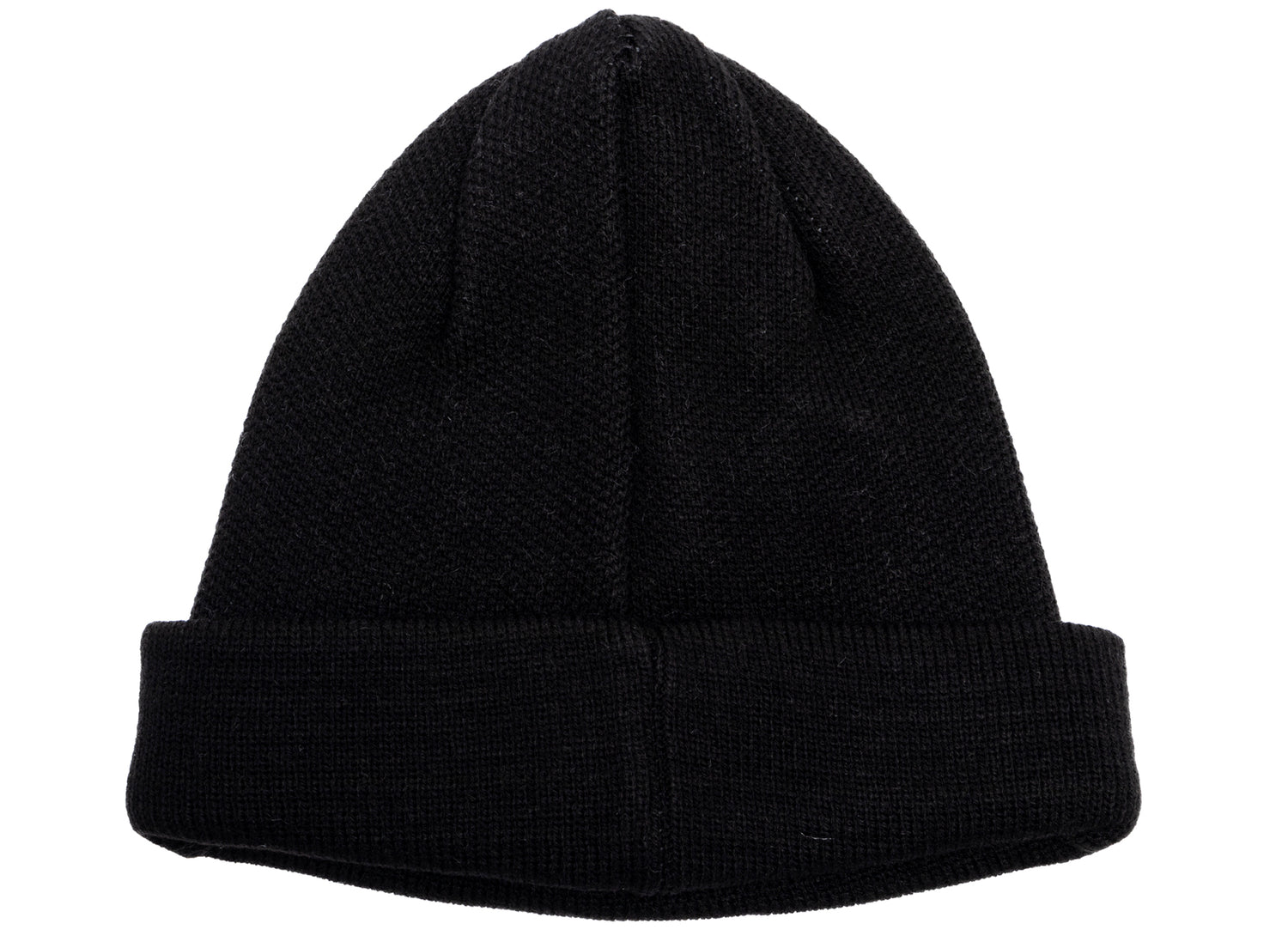 Comme des Garçon SHIRT Live Free Jacquard Beanie in Black - view 2