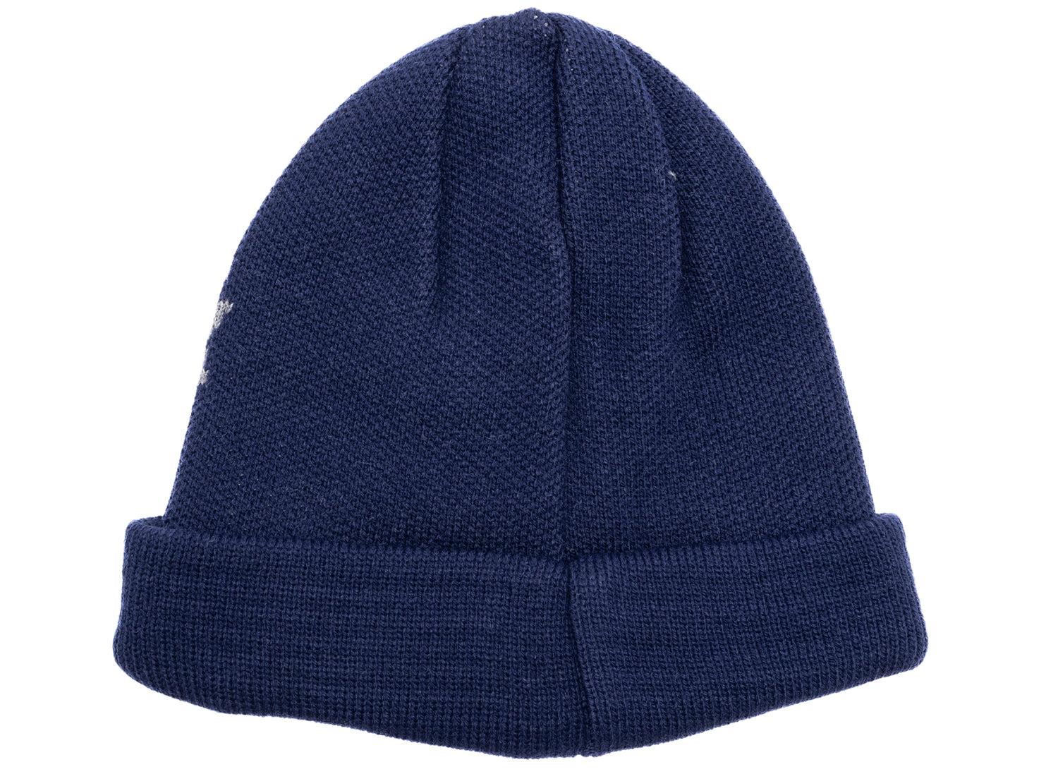 Comme des Garçon SHIRT Live Free Jacquard Beanie in Navy - view 2