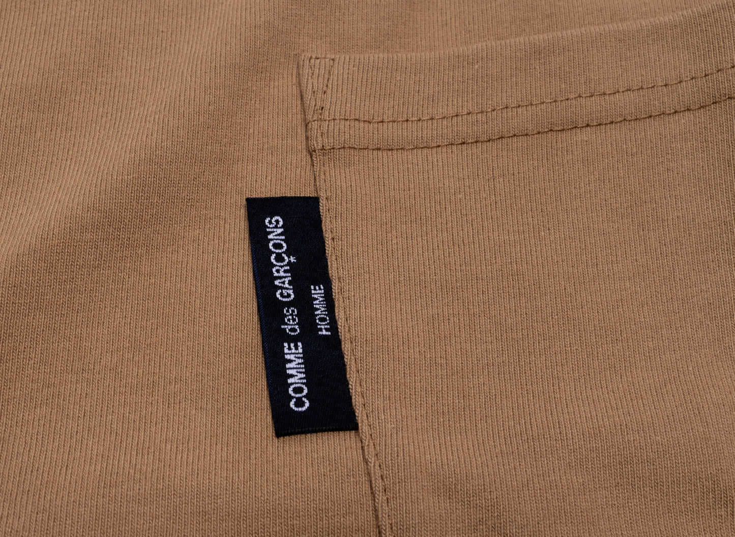 Comme des Garçons HOMME Adjustable Waist Pocket T-Shirt in Brown - view 2