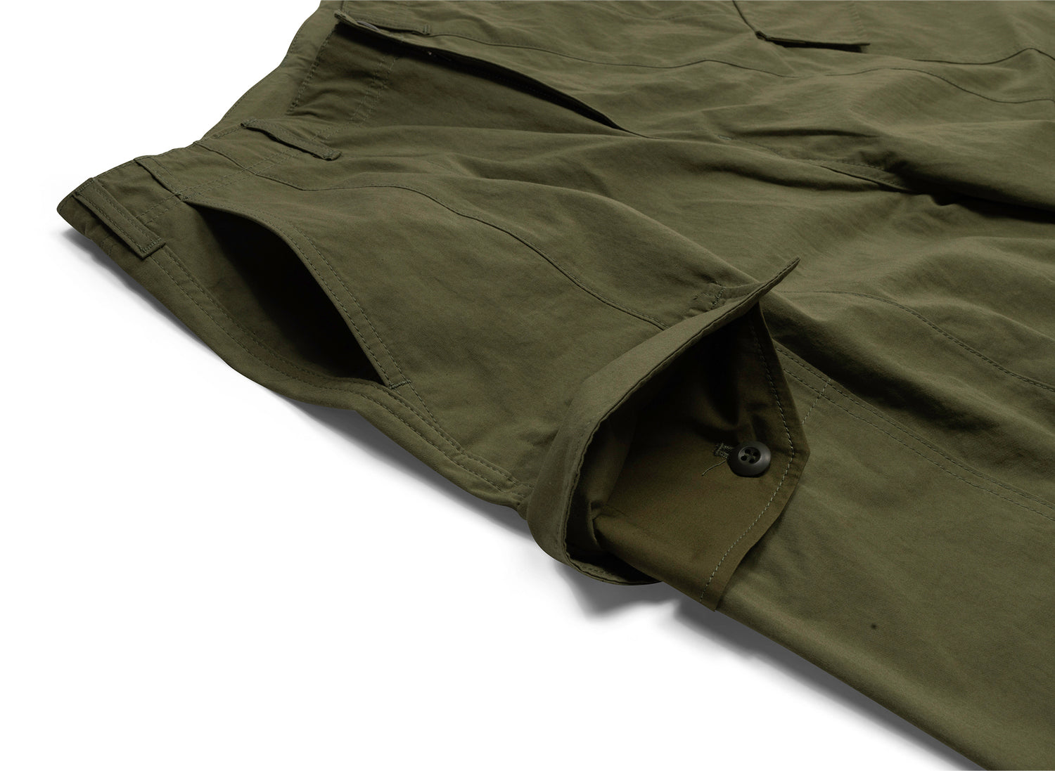 Comme des Garçons HOMME Cargo Pants in Olive - view 2