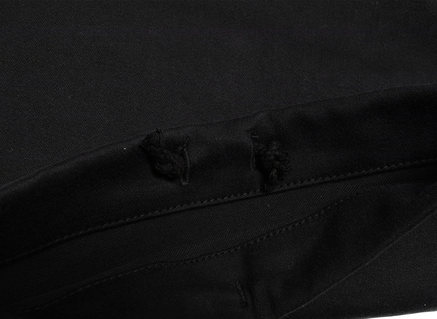 Comme des Garçons HOMME Cotton Twill Pant in Black — view 2