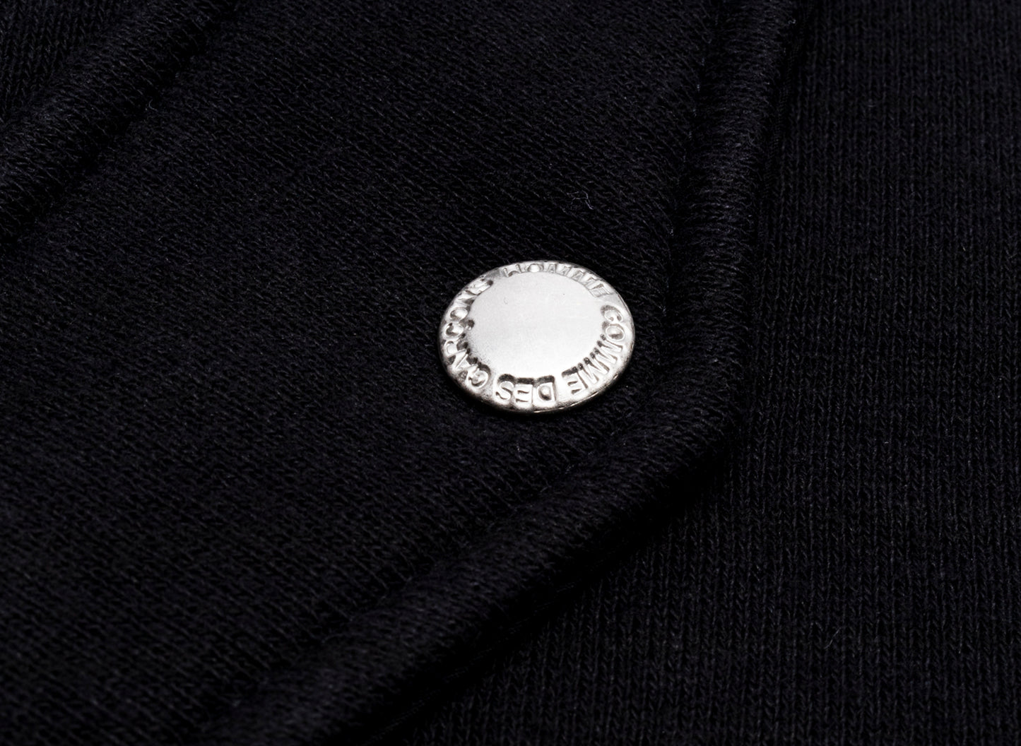 Comme des Garçons HOMME Hoodie in Black - view 2