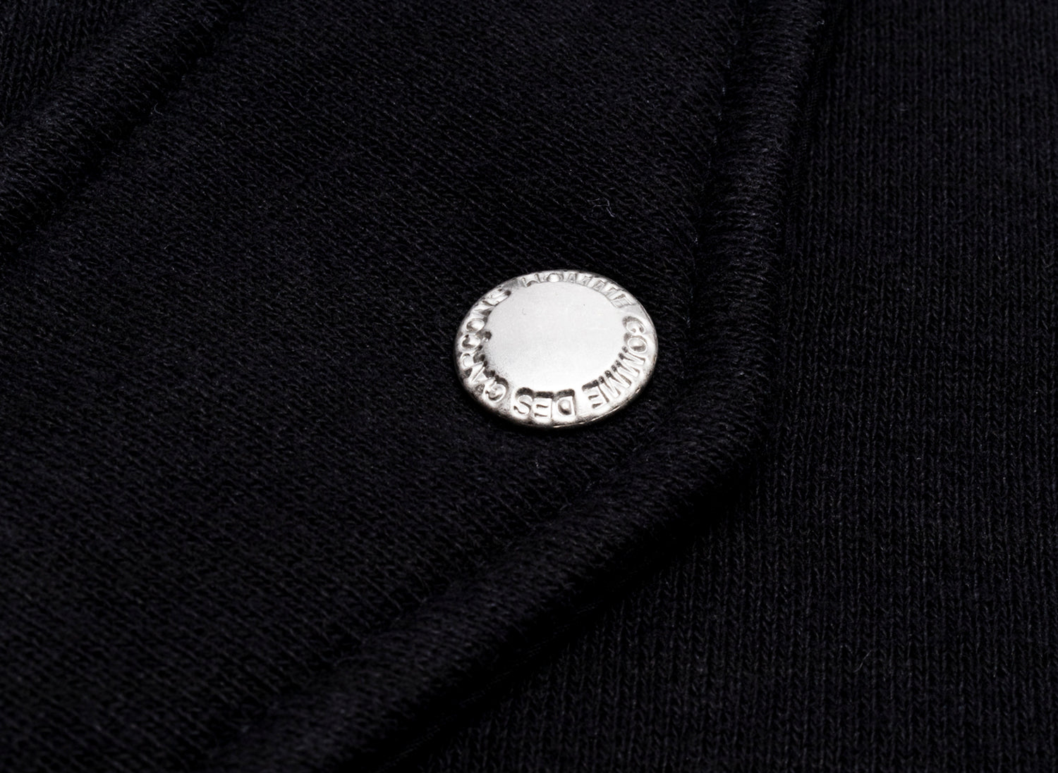 Comme des Garçons HOMME Hoodie in Black - view 2