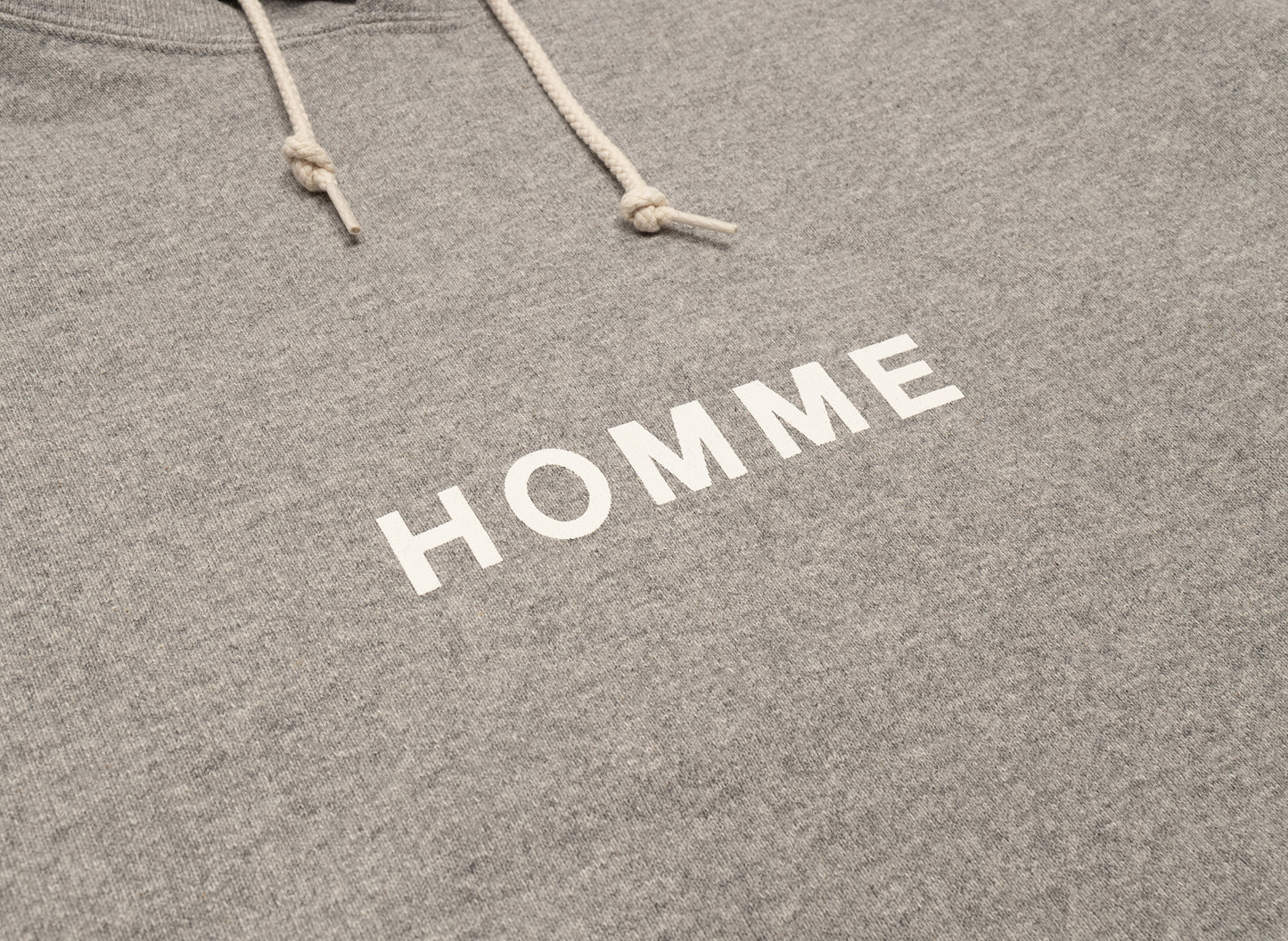 Comme des Garçons HOMME Hoodie in Top Grey - view 2