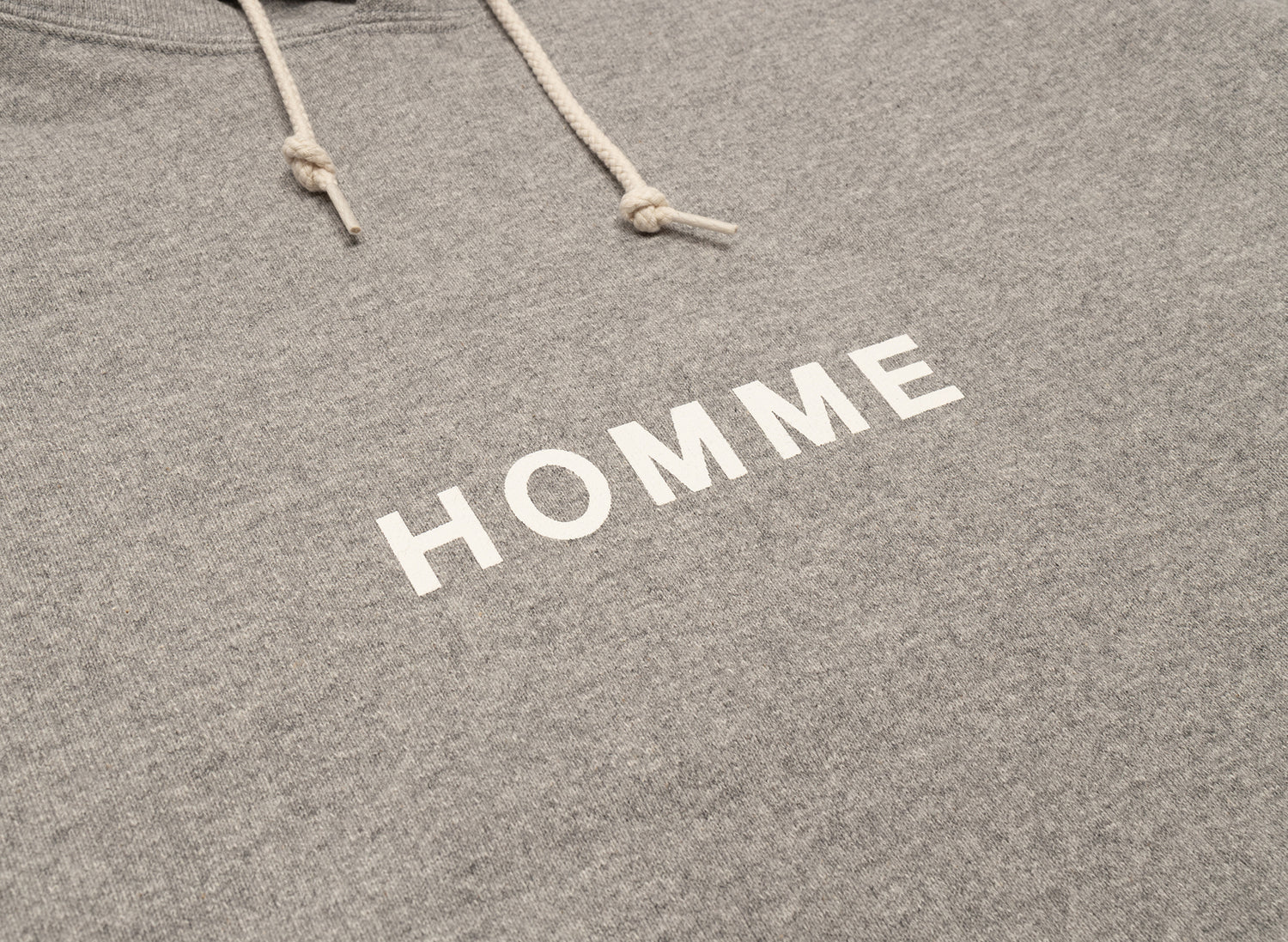Comme des Garçons HOMME Hoodie in Top Grey - view 2