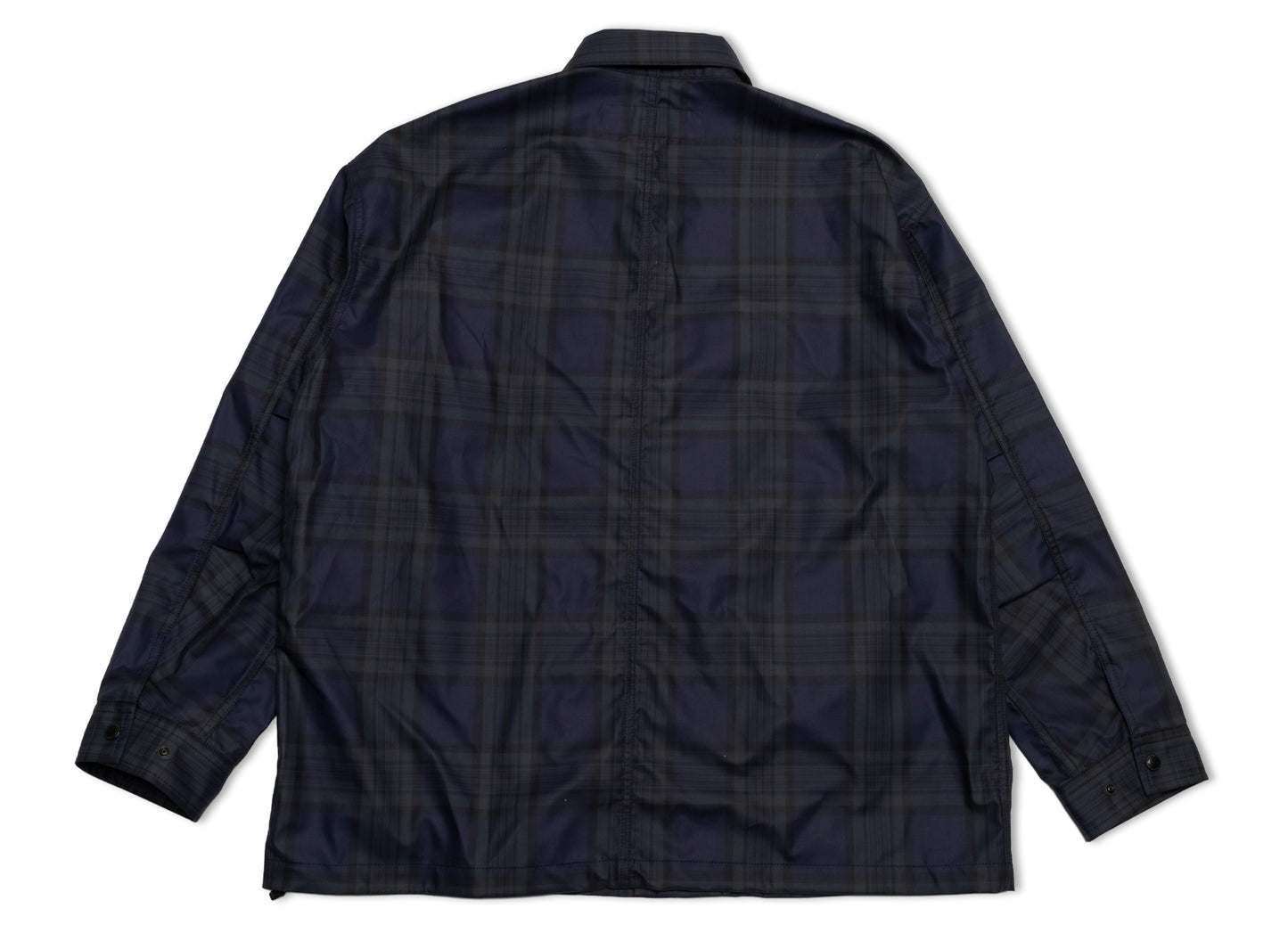 Comme des Garçons HOMME Jacket in Navy / Green — view 2