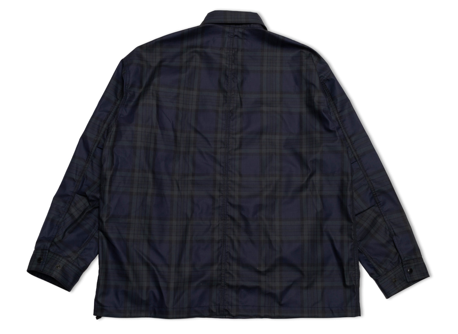 Comme des Garçons HOMME Jacket in Navy / Green — view 2