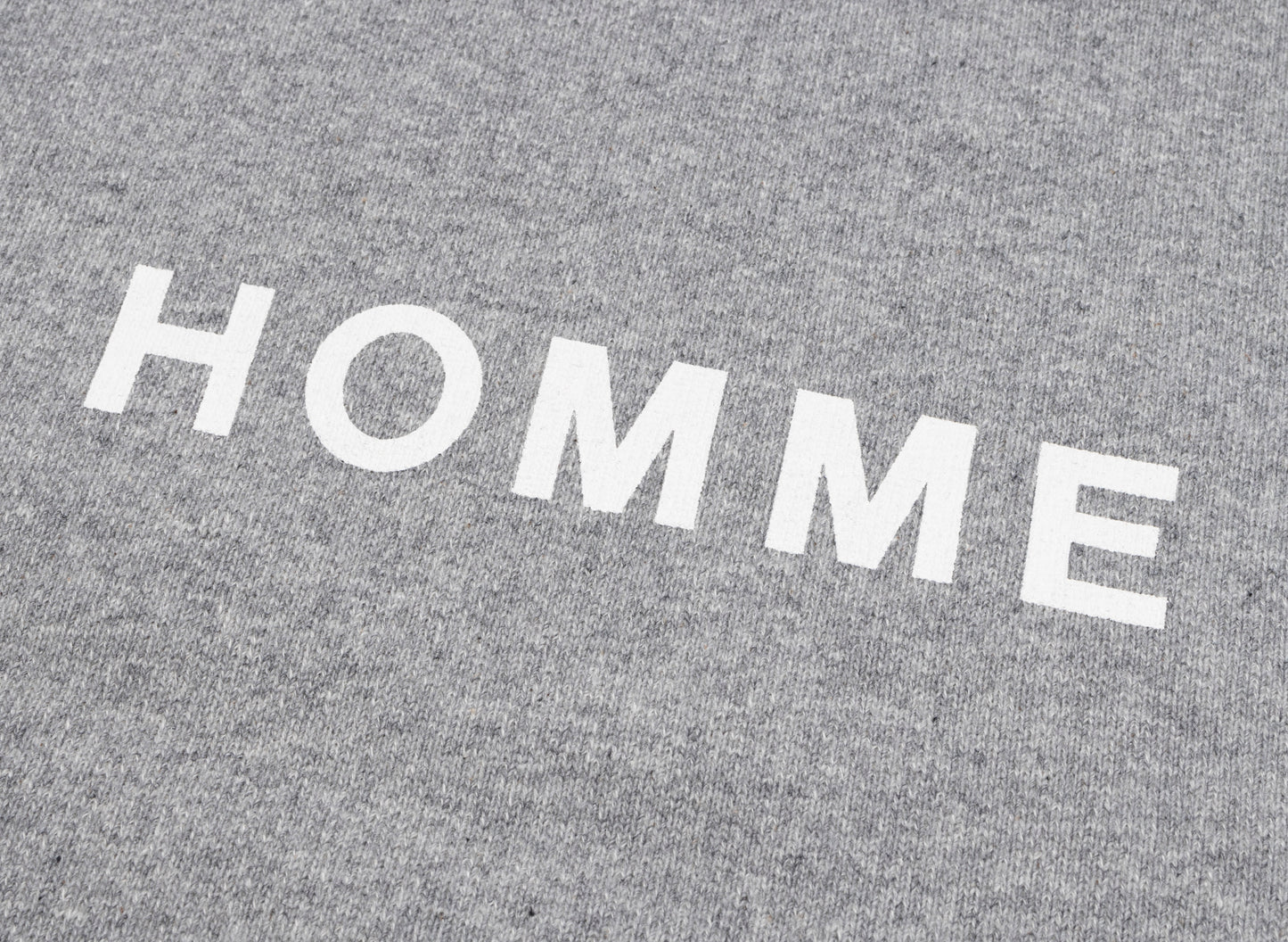 Comme des Garçons HOMME Logo Hoodie in Grey - view 2