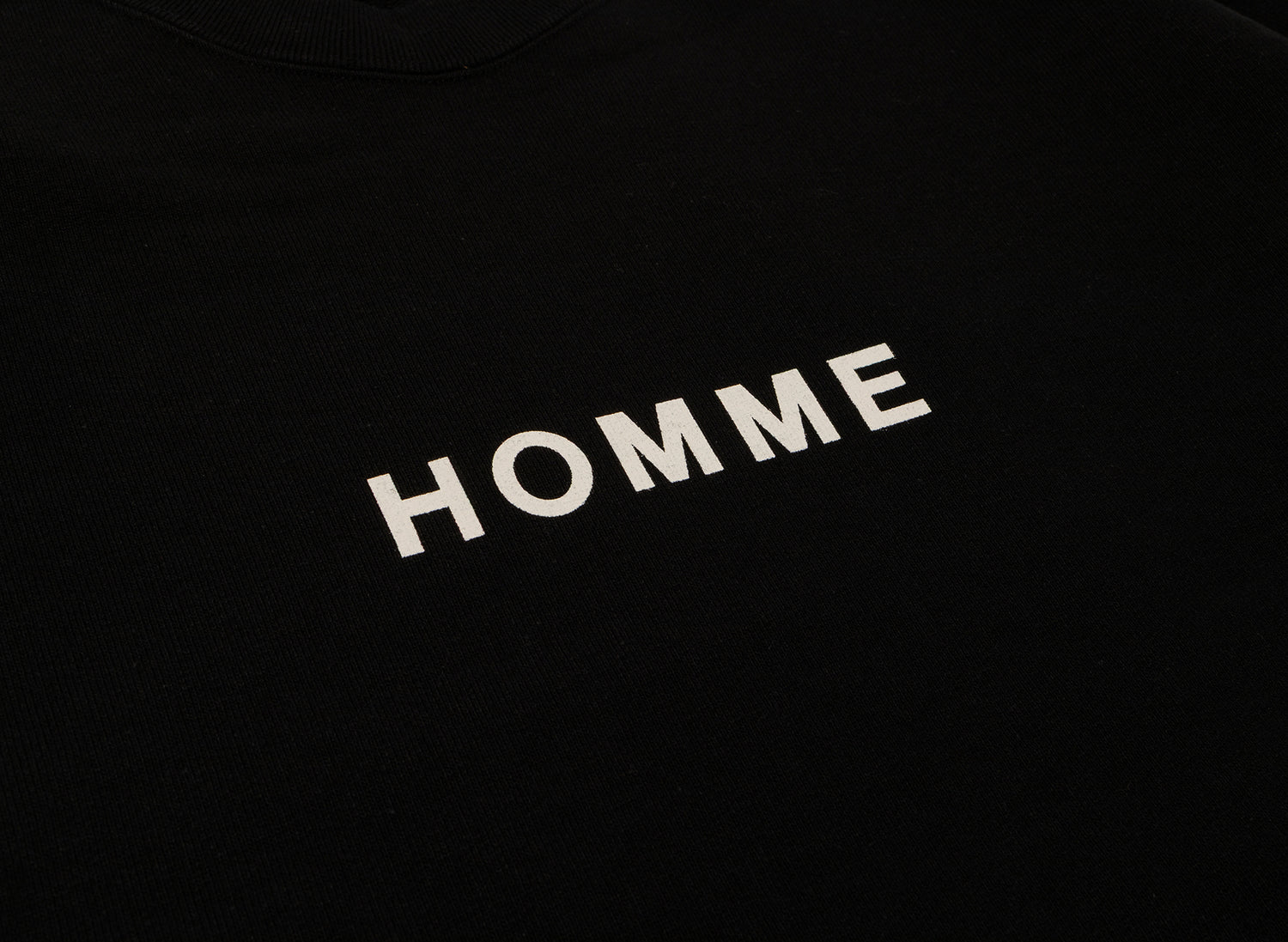 Comme des Garçons HOMME Sweatshirt in Black - view 2