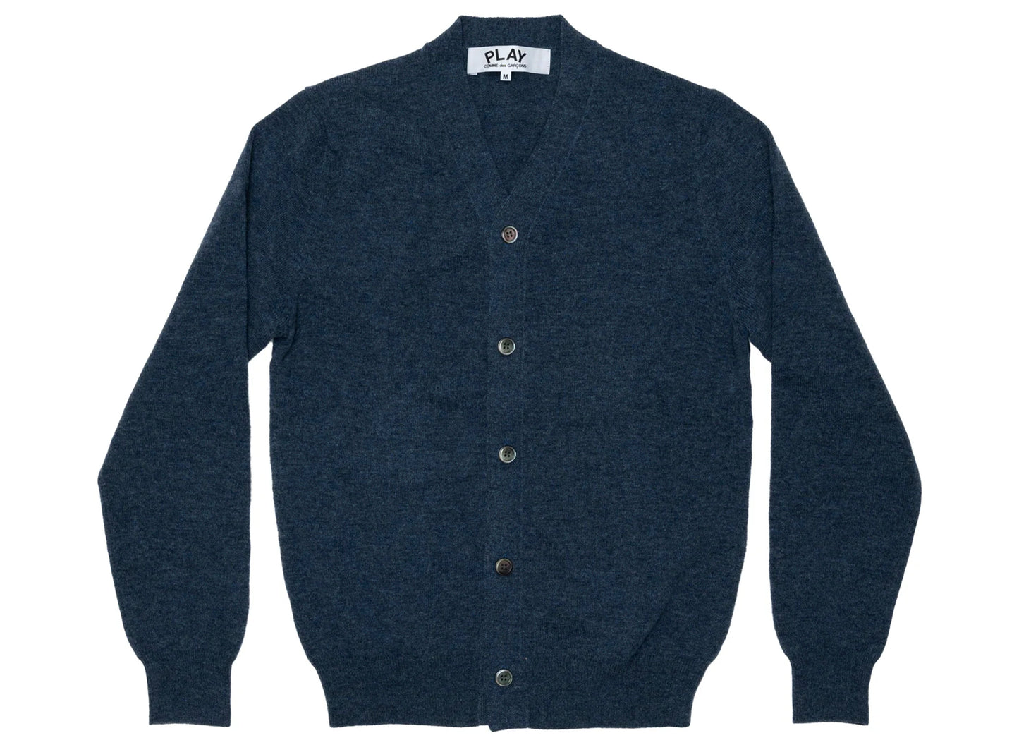 Comme des Garçons PLAY Cardigan in Navy