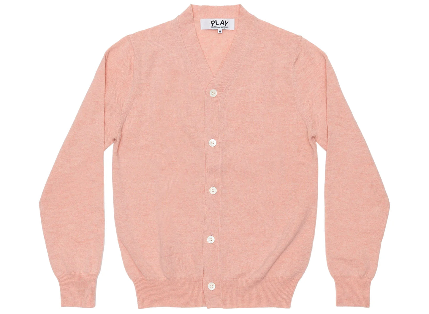 Comme des Garçons PLAY Cardigan in Pink