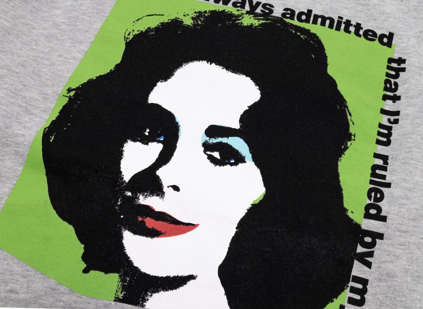 Comme des Garçons SHIRT Andy Warhol Liz Taylor Crewneck - view 2