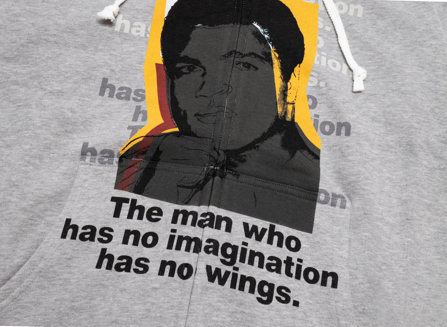 Comme des Garçons SHIRT Andy Warhol Muhammed Ali Hoodie - view 2