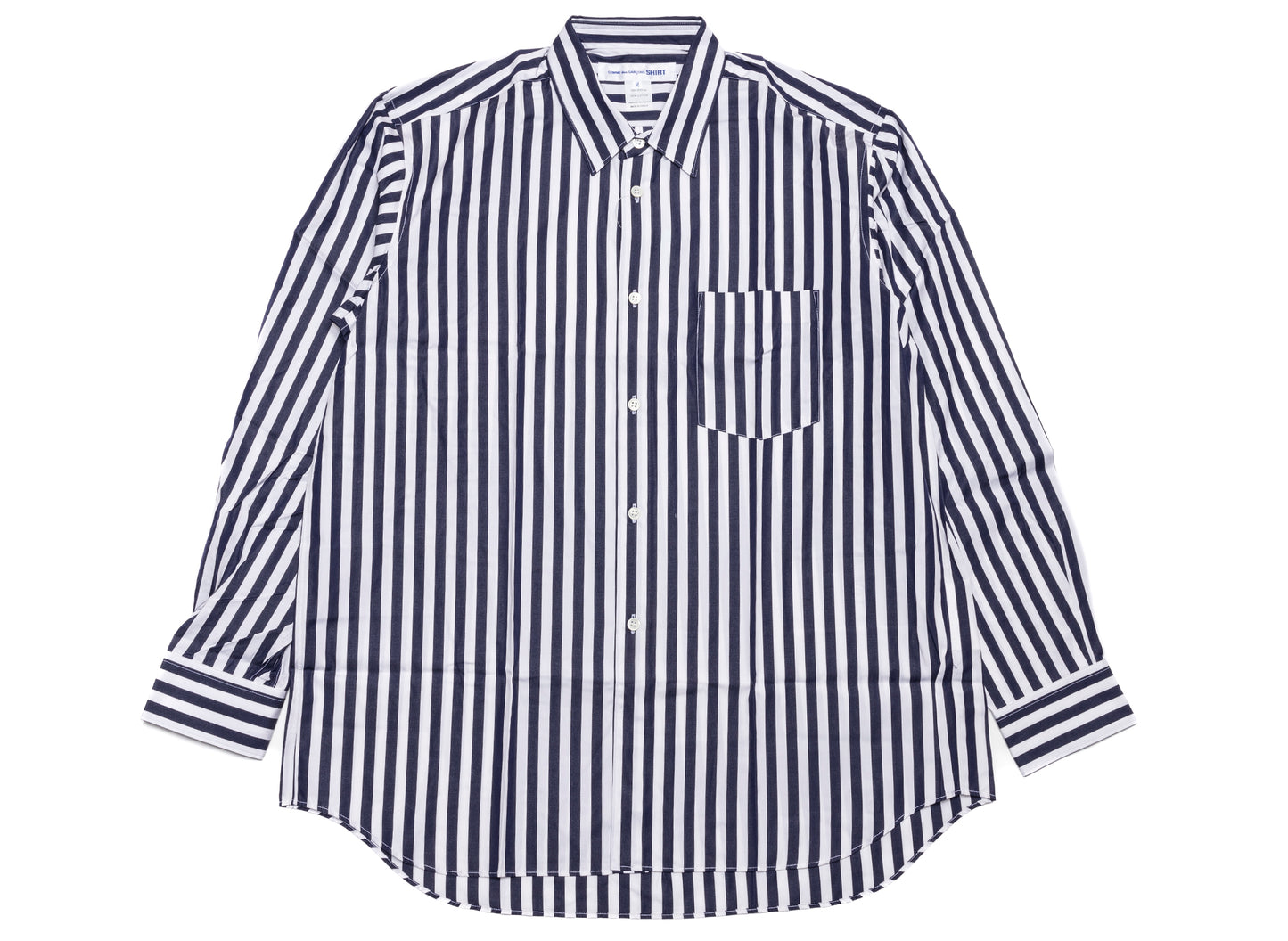 Comme des Garçons SHIRT FOREVER Relaxed Long-Sleeve Shirt in Blue