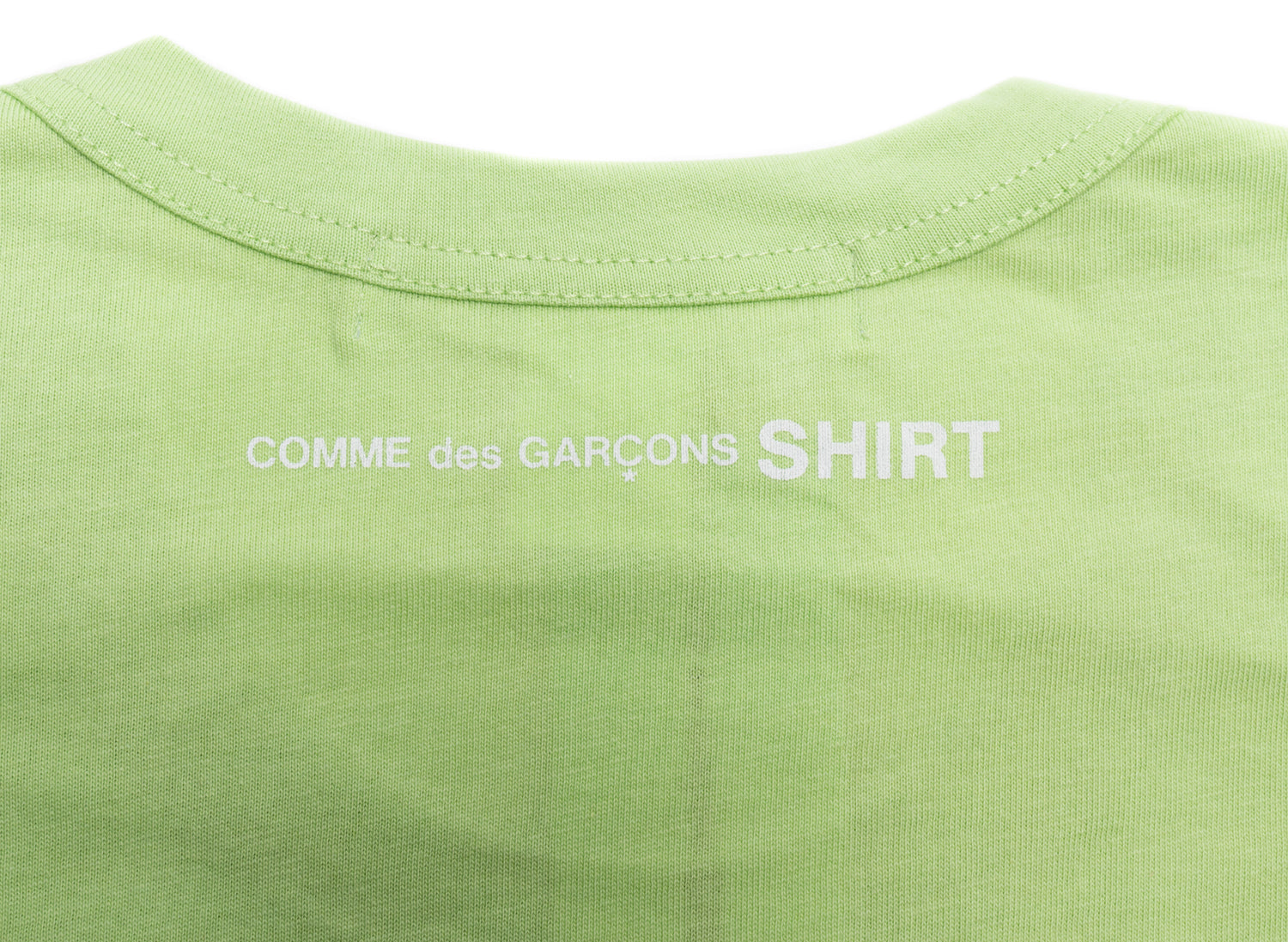 Comme des Garçons SHIRT L/S Knit T-Shirt in Green - view 2