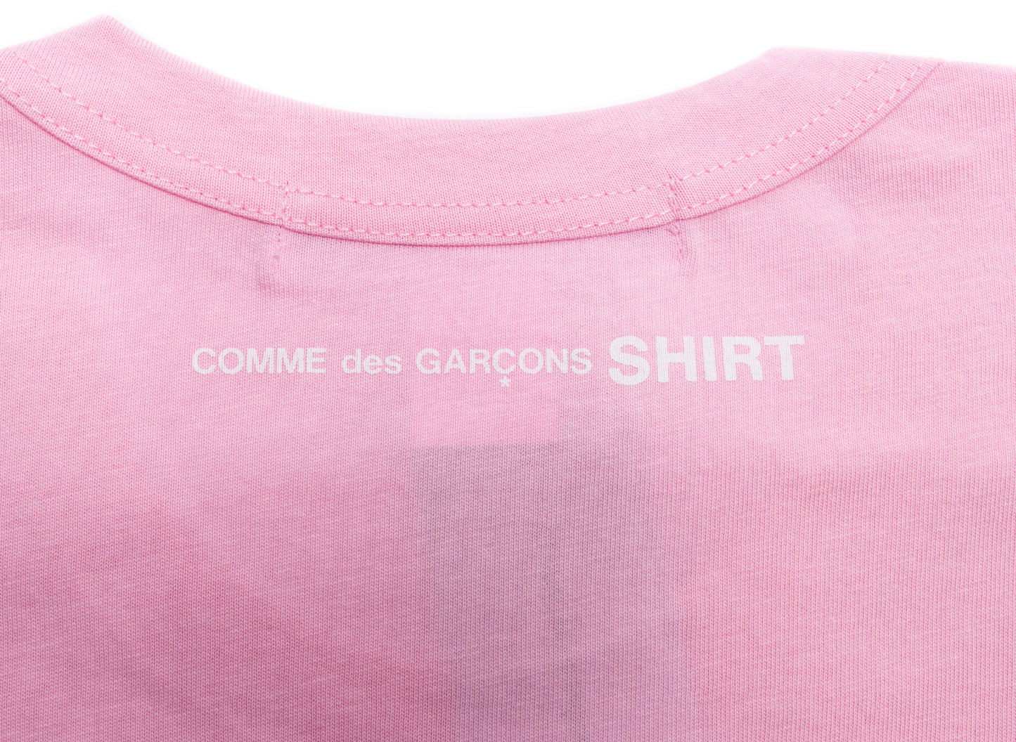 Comme des Garçons SHIRT L/S Knit T-Shirt in Pink - view 2