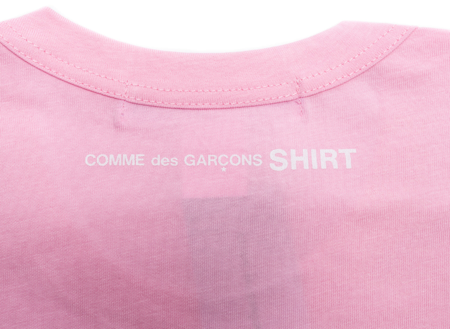 Comme des Garçons SHIRT L/S Knit T-Shirt in Pink - view 2