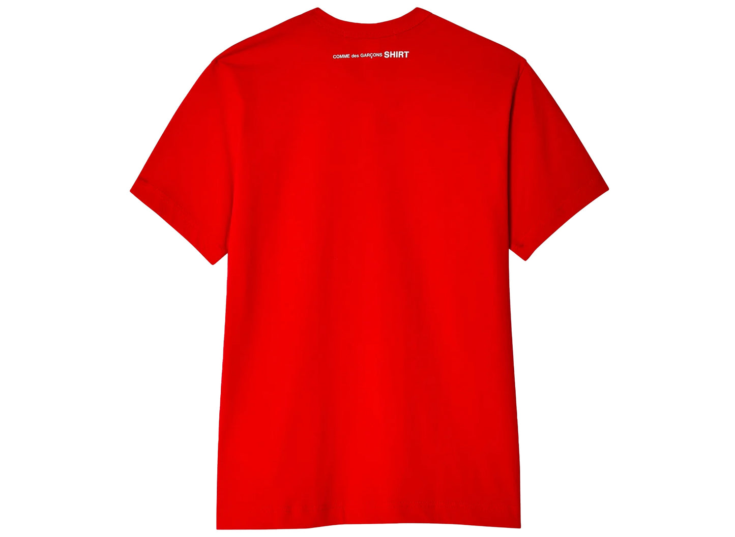 Comme des Garçons SHIRT S/S Knit T-Shirt in Red - view 2