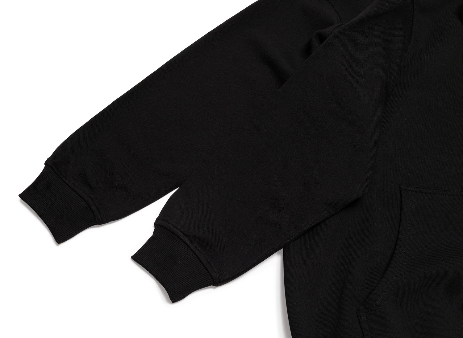 Comme des Garçons SHIRT Sweat Shirt Knit in Black / Black - view 2