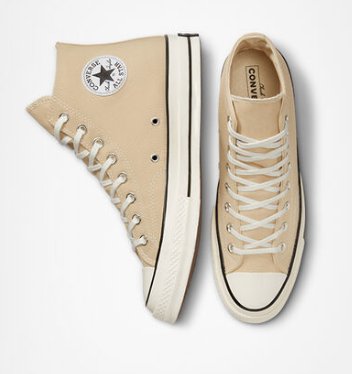 Converse Chuck 70 Hi 'Oat Milk/Egret/Black' - view 2