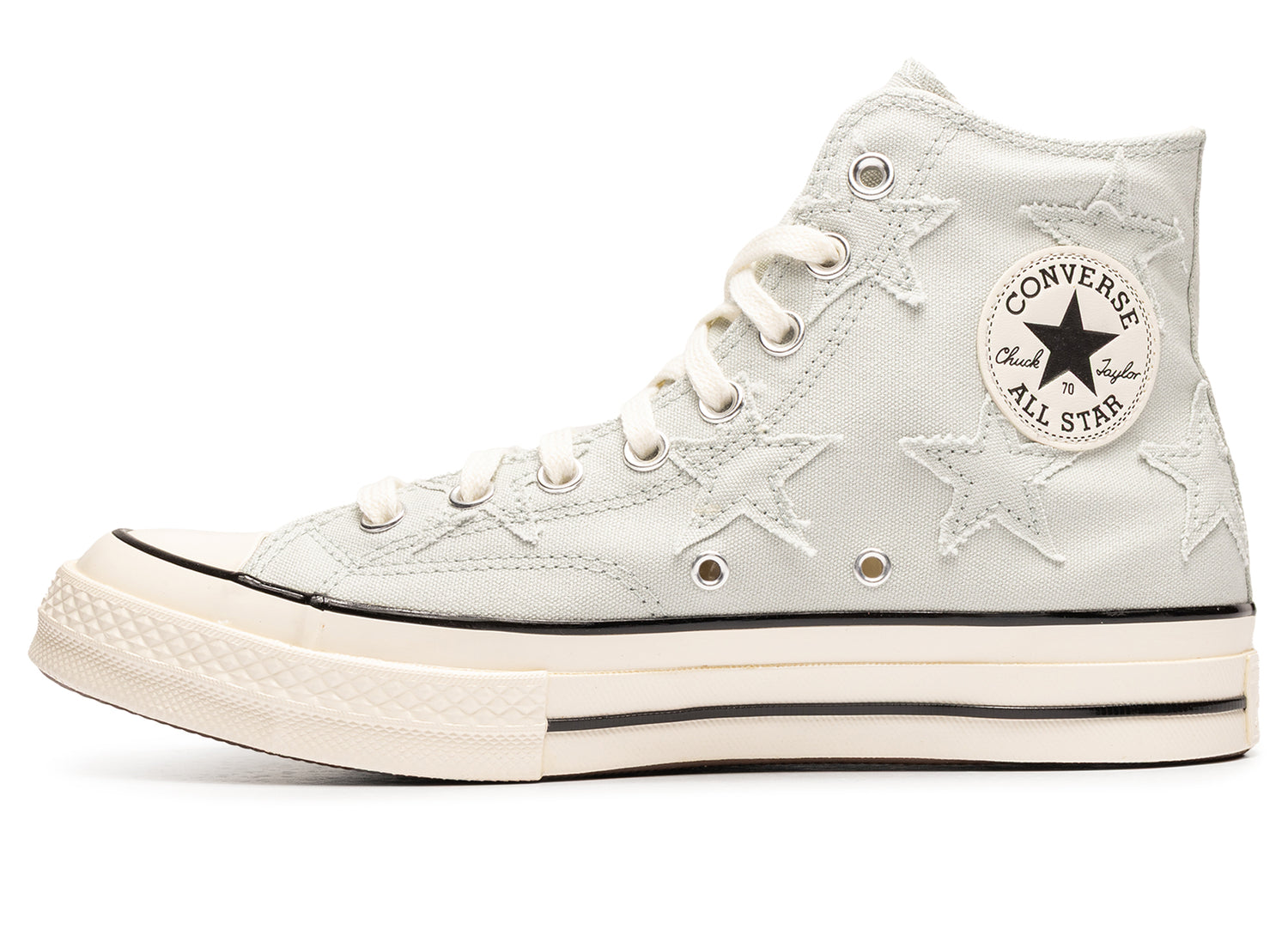 Converse Chuck 70 Hi 'Rainwashed Grey/Egret/Black' - view 3