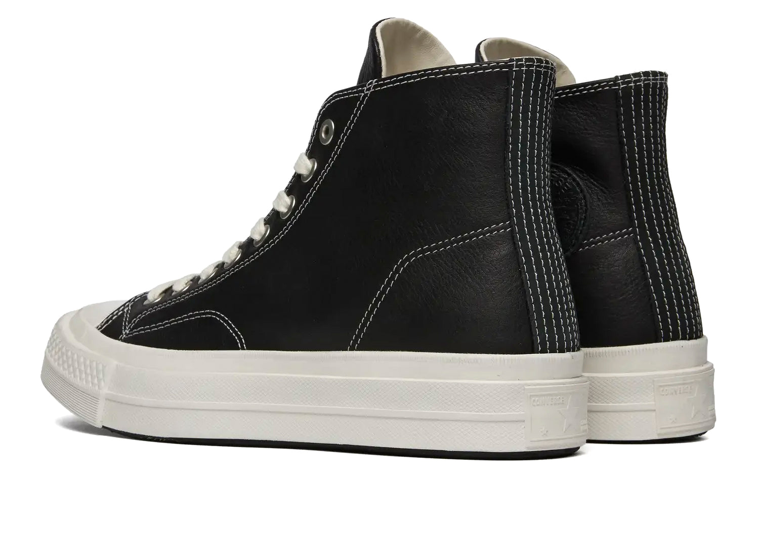 Converse Chuck Taylor All Star First String Hi in 'Black' Leather