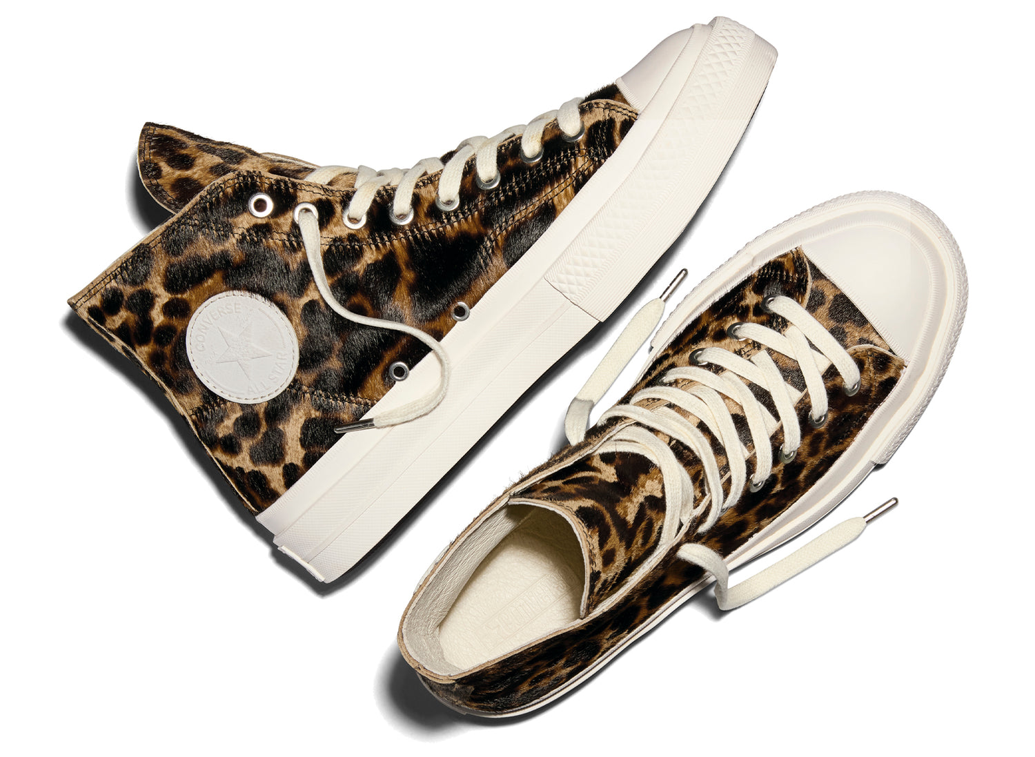 Converse Chuck Taylor All Star First String Hi in 'Leopard