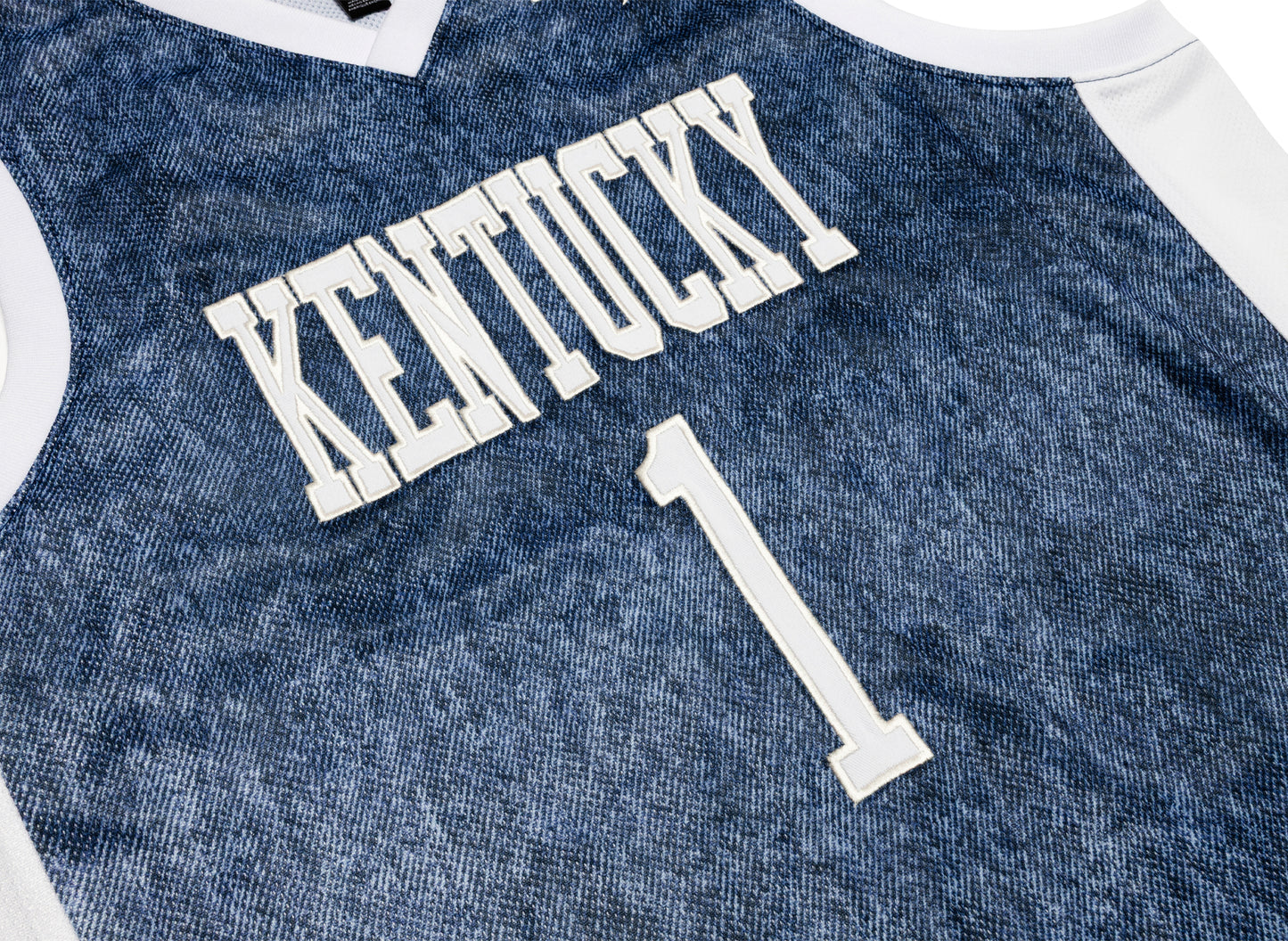 Converse University of Kentucky Basketball Denim Jersey in Blue — view 5