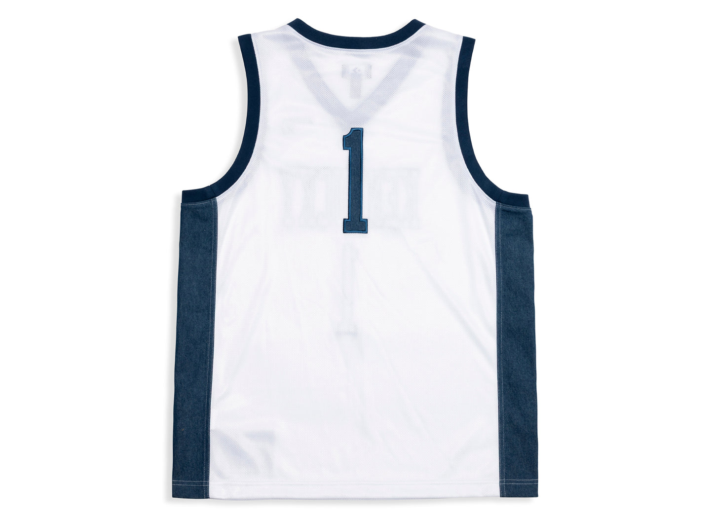 Converse University of Kentucky Basketball Denim Jersey in White — view 2