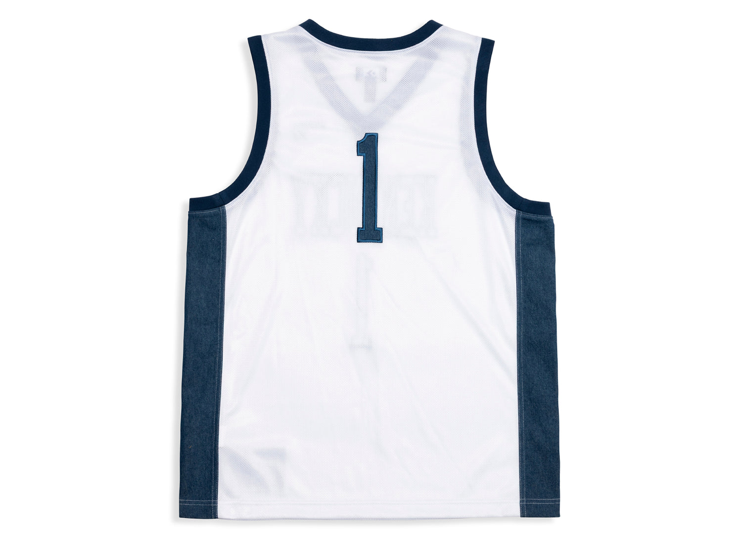 Converse University of Kentucky Basketball Denim Jersey in White — view 2